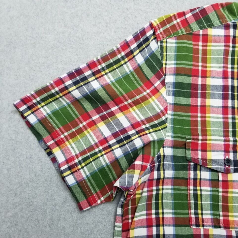 Eddie Bauer Eddie Bauer Shirt Mens Large Plaid Button Up Short Sleeve Size US L / EU 52-54 / 3 - 2 Thumbnail