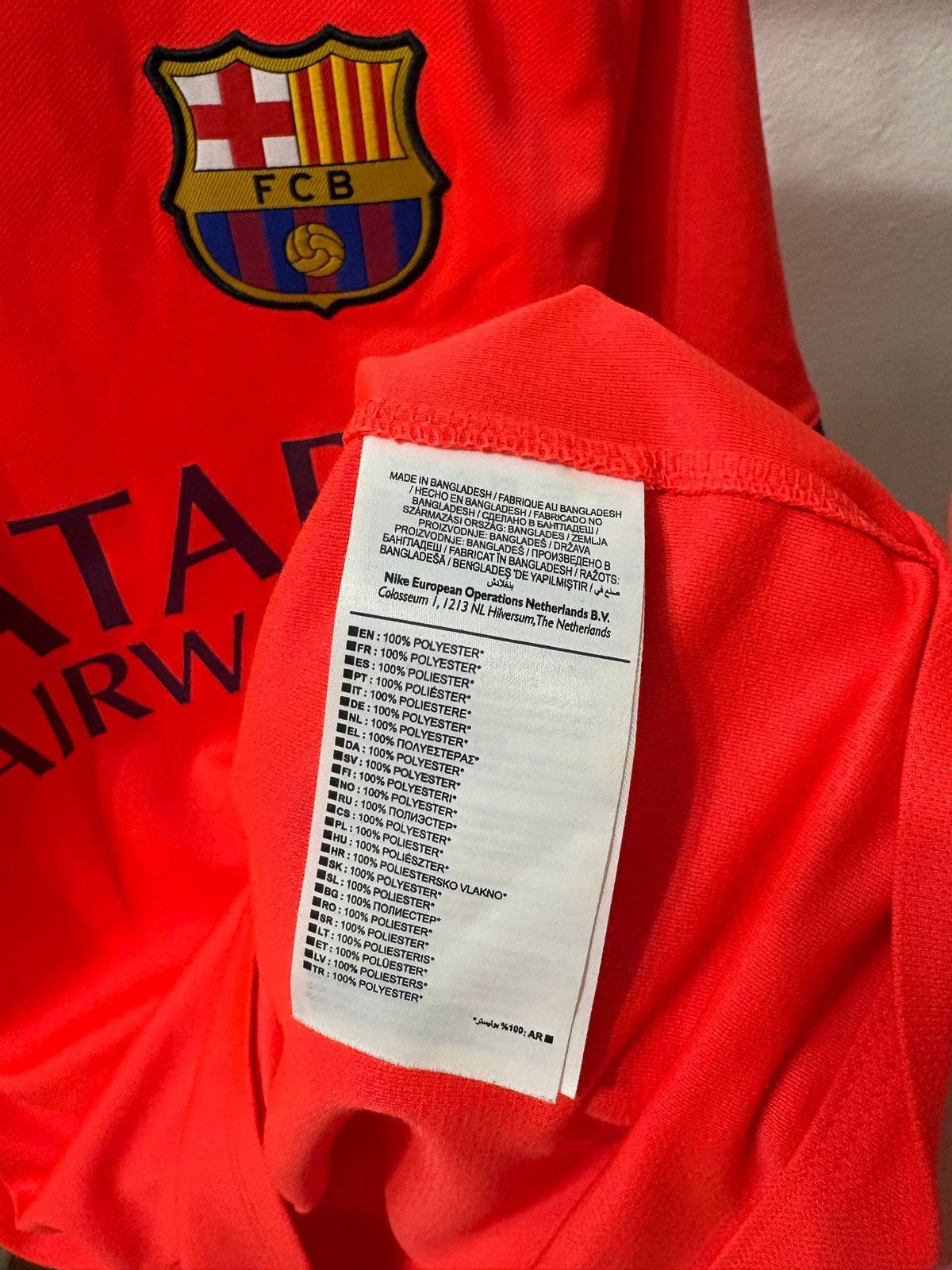 Nike Nike Barcelona Messi 10 2014 Size US M / EU 48-50 / 2 - 7 Thumbnail