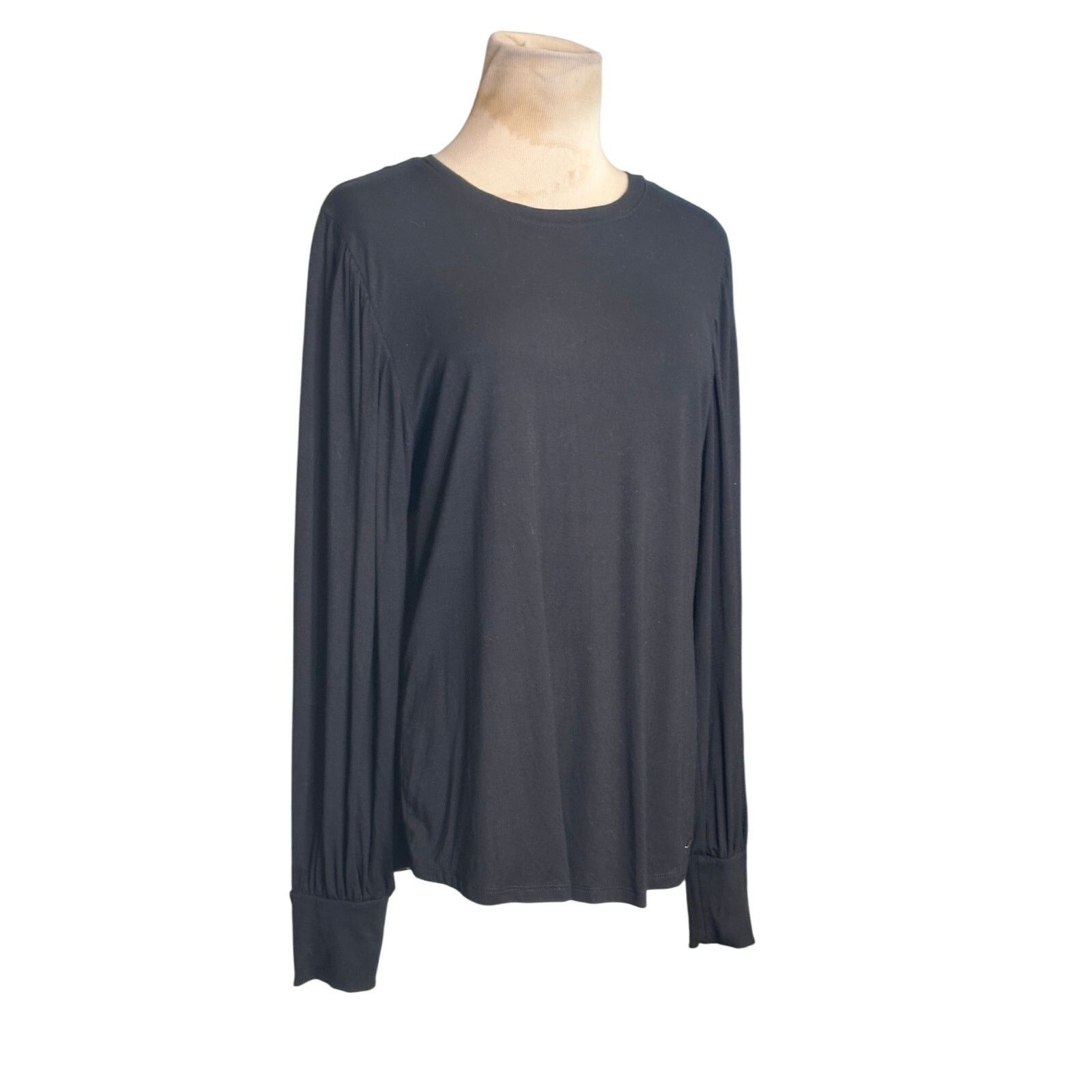 Elie Tahari Tahari black long balloon sleeves blouse size Medium Size S / US 4 / IT 40 - 12 Thumbnail