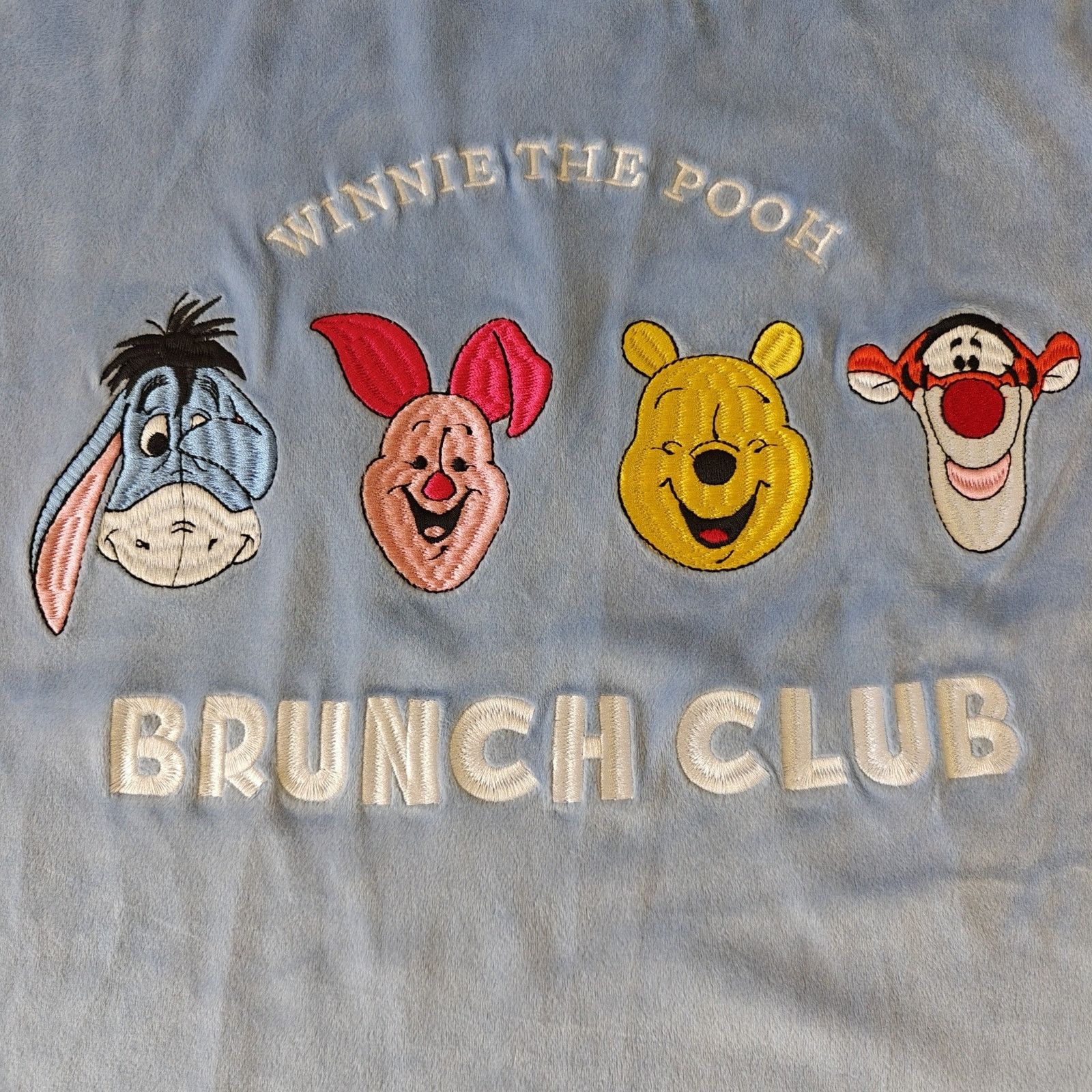 Disney Disney Winnie the Pooh "Brunch Club" velour PJ top sz XS NWT Size XS / US 0-2 / IT 36-38 - 5 Thumbnail