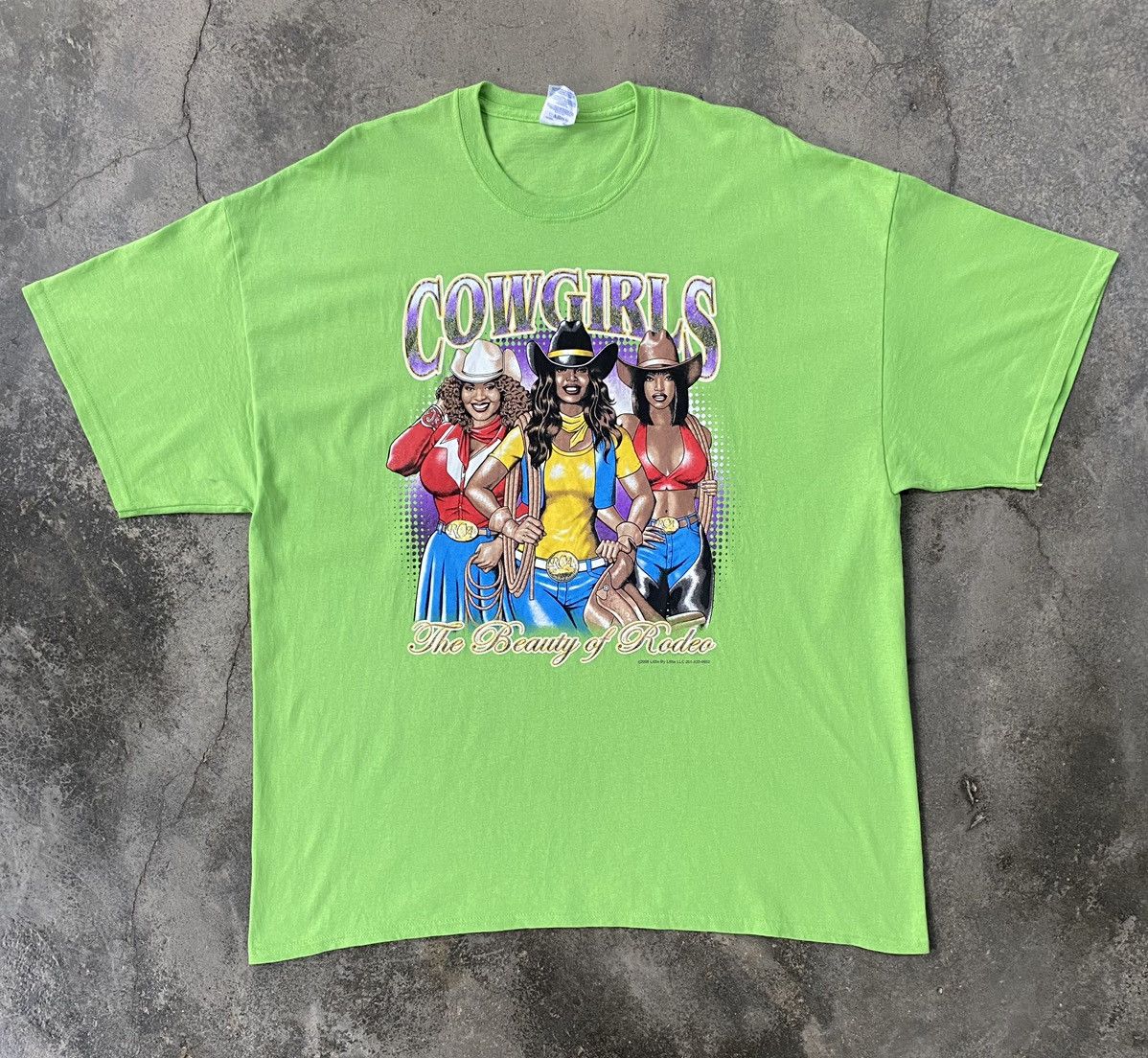 Vintage Rare🔥Vintage Y2k Cowgirls Tees Size US XXL / EU 58 / 5 - 1 Thumbnail