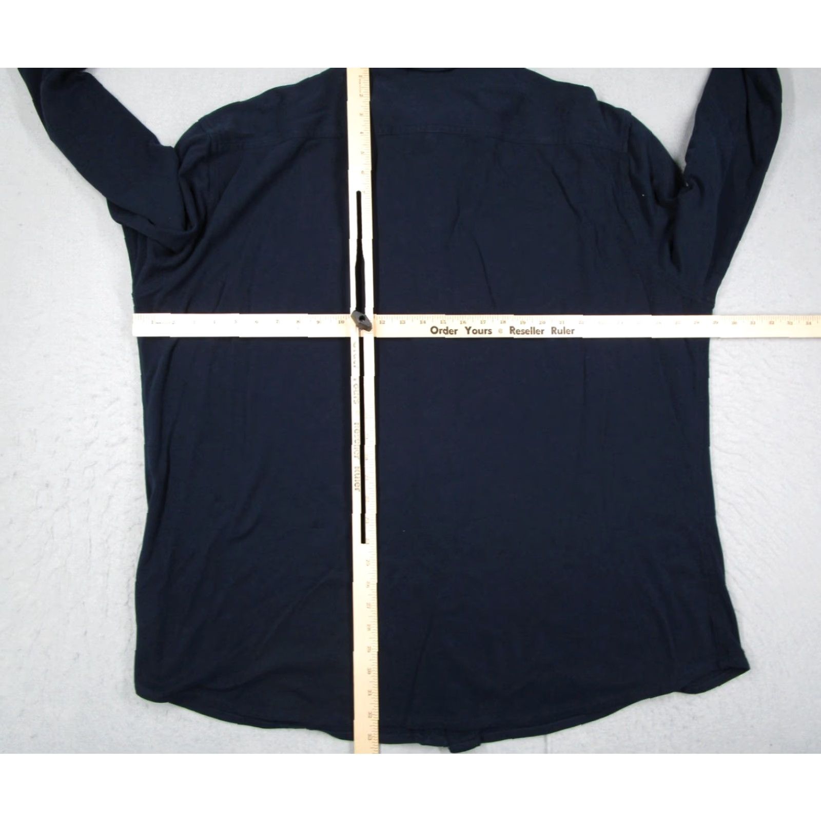 Polo Ralph Lauren Polo Ralph Lauren Shirt Mens 3XLT Navy Blue Long Sleeve Button Front Cotton Size US XXL / EU 58 / 5 - 6 Thumbnail