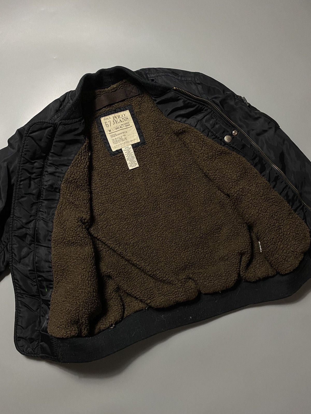 Polo Ralph Lauren Polo Jeans Company vintage MA-1 aviator bomber jacket rare Size US S / EU 44-46 / 1 - 4 Thumbnail