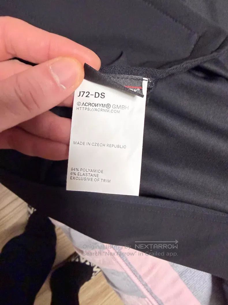 Acronym Acronym Black Jacket Size US L / EU 52-54 / 3 - 3 Thumbnail