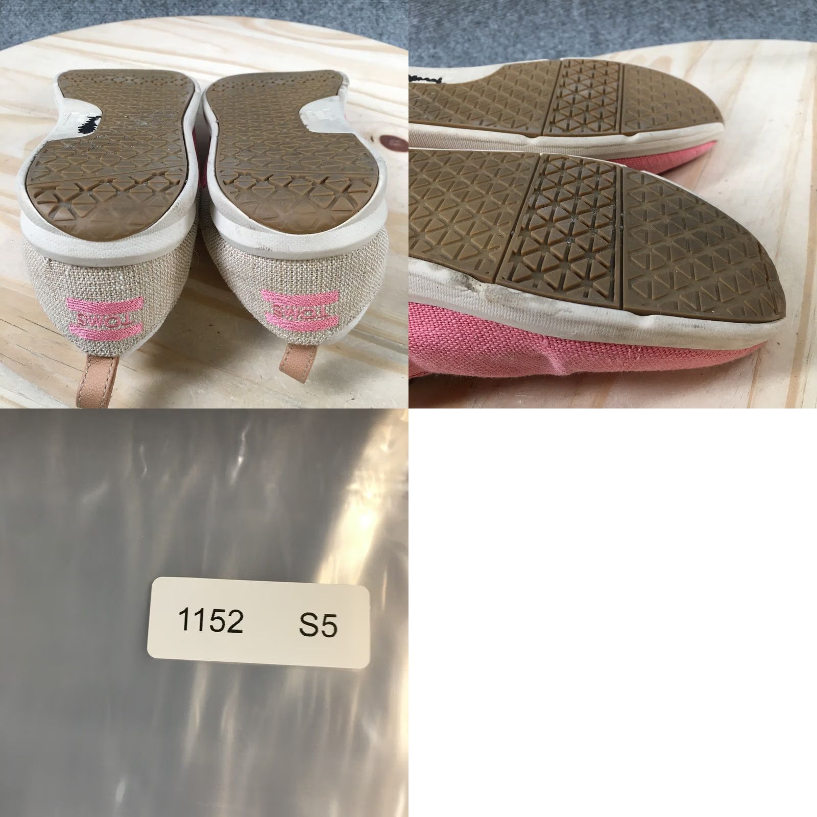 Toms TOMS Sneaker Womens 8 Pink Cabrillo Round Toe Laced Up Casual Canvas 10019097 Size US 8 / IT 38 - 10 Thumbnail