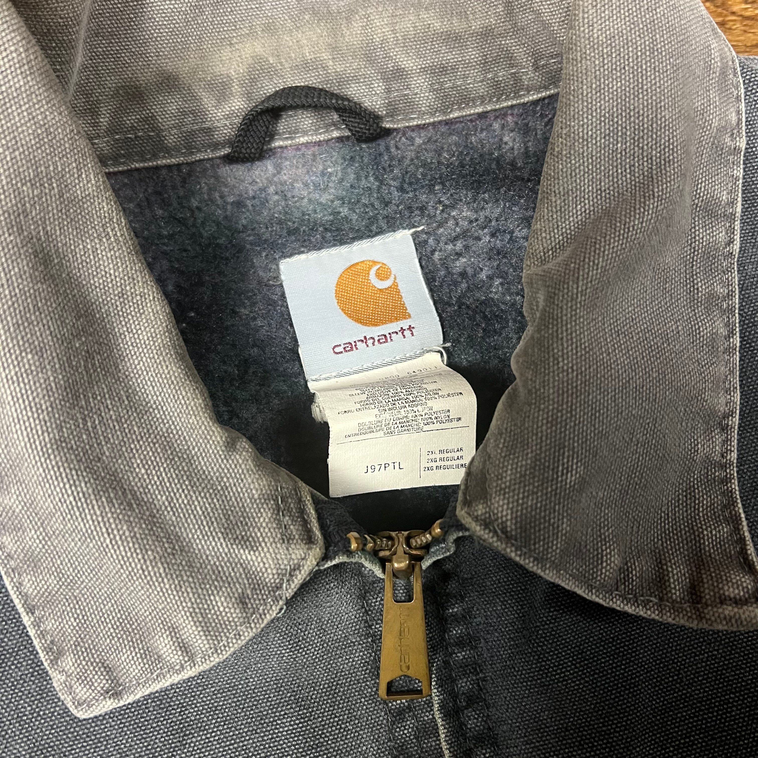 Carhartt Faded Black J97 Carhartt Detroit Work Jacket - XXL (boxy) Size US XXL / EU 58 / 5 - 9 Thumbnail