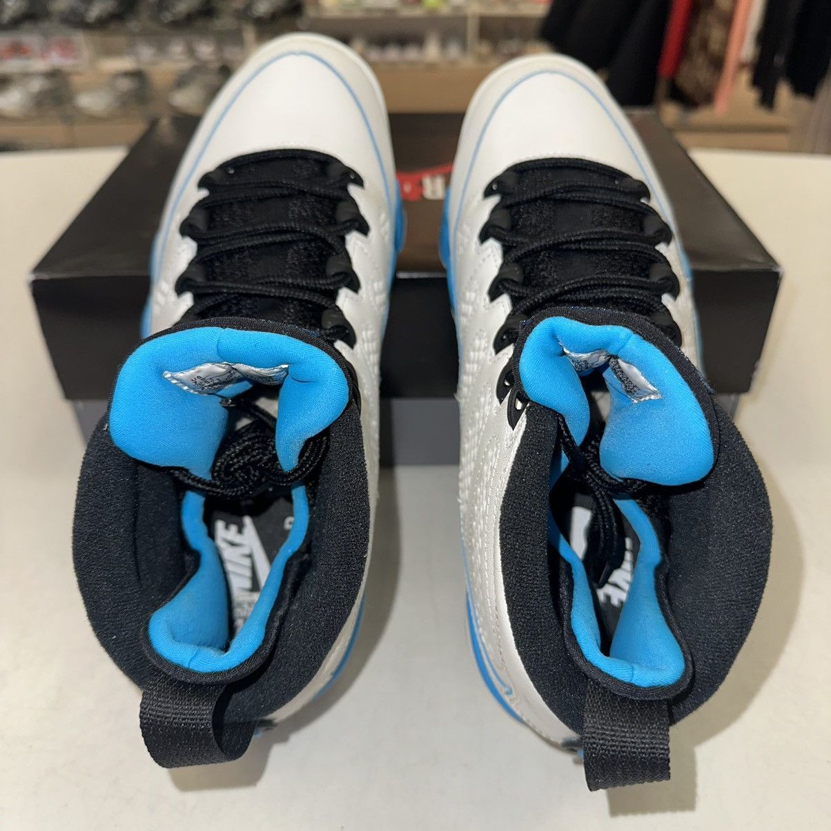 Jordan Brand Size 7.5 - Air Jordan 9 Retro 2024 Powder Blue - FQ8992-101 Size US 7.5 / EU 40-41 - 3 Thumbnail