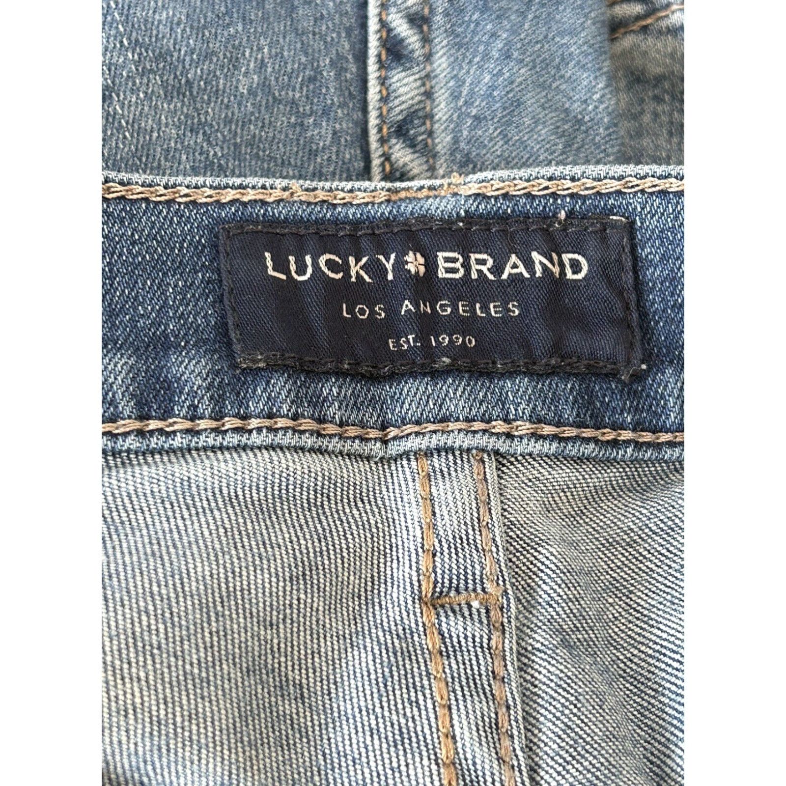 Lucky Brand Lucky Brand Women's Bridgette Jeans High Rise Skinny Size 2/26 Ankle Blue Denim Slim Fitted Womens Size 26" / US 2 / IT 38 - 5 Thumbnail