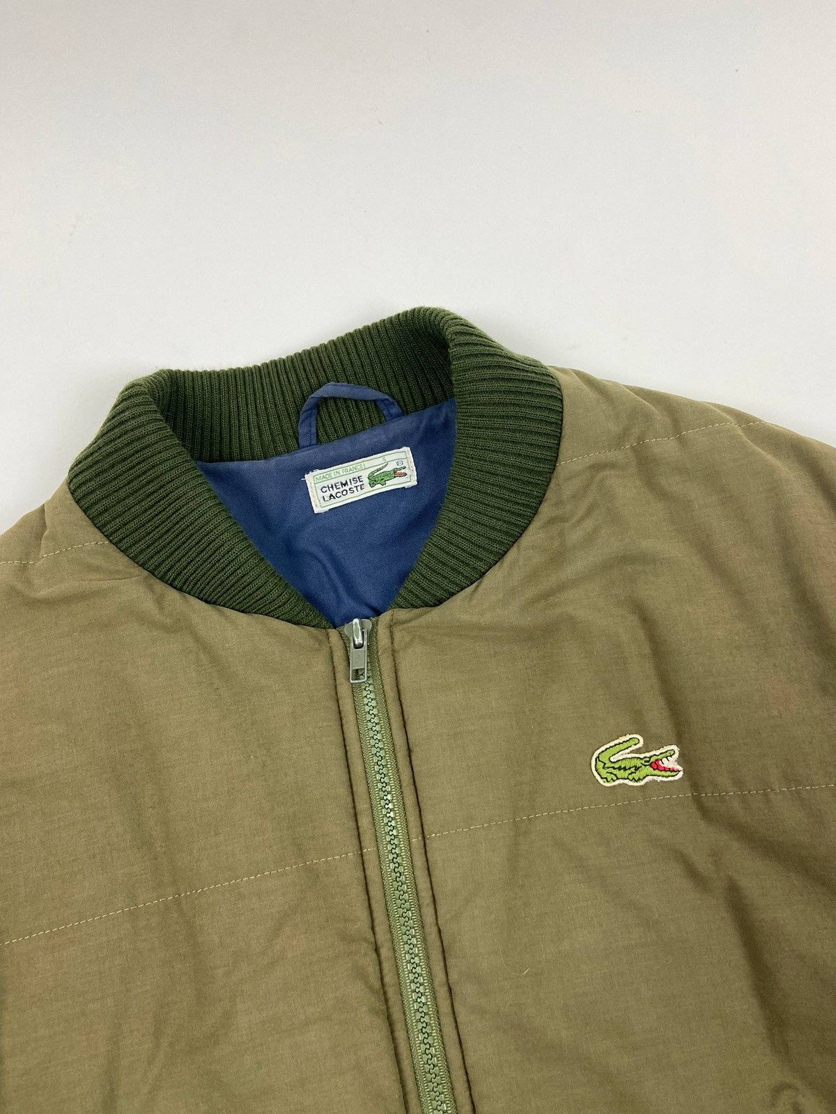 Lacoste Vintage Chemise Lacoste Bomber Jacket Puffer Rare Size US L / EU 52-54 / 3 - 5 Thumbnail