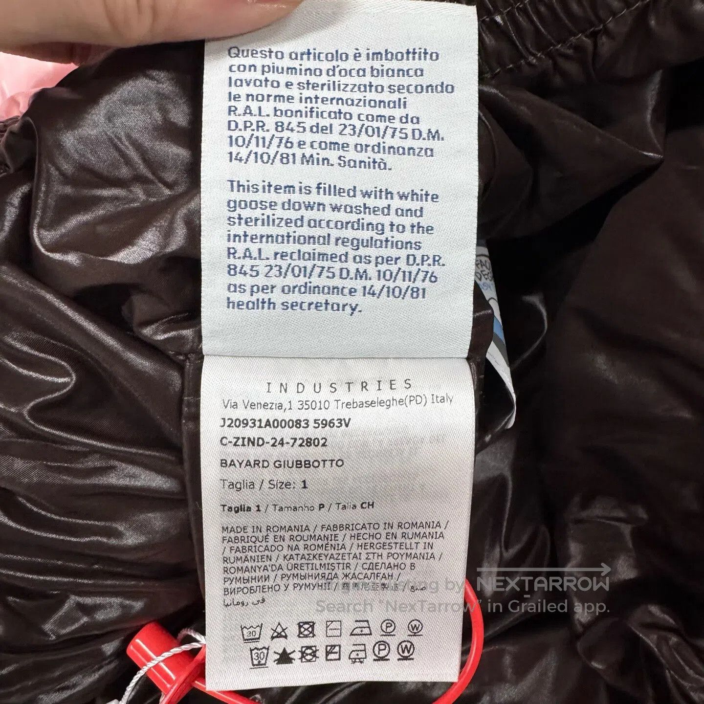 Moncler Moncler Bayard sleeve logo hooded down jacket| Size S / US 4 / IT 40 - 8 Thumbnail