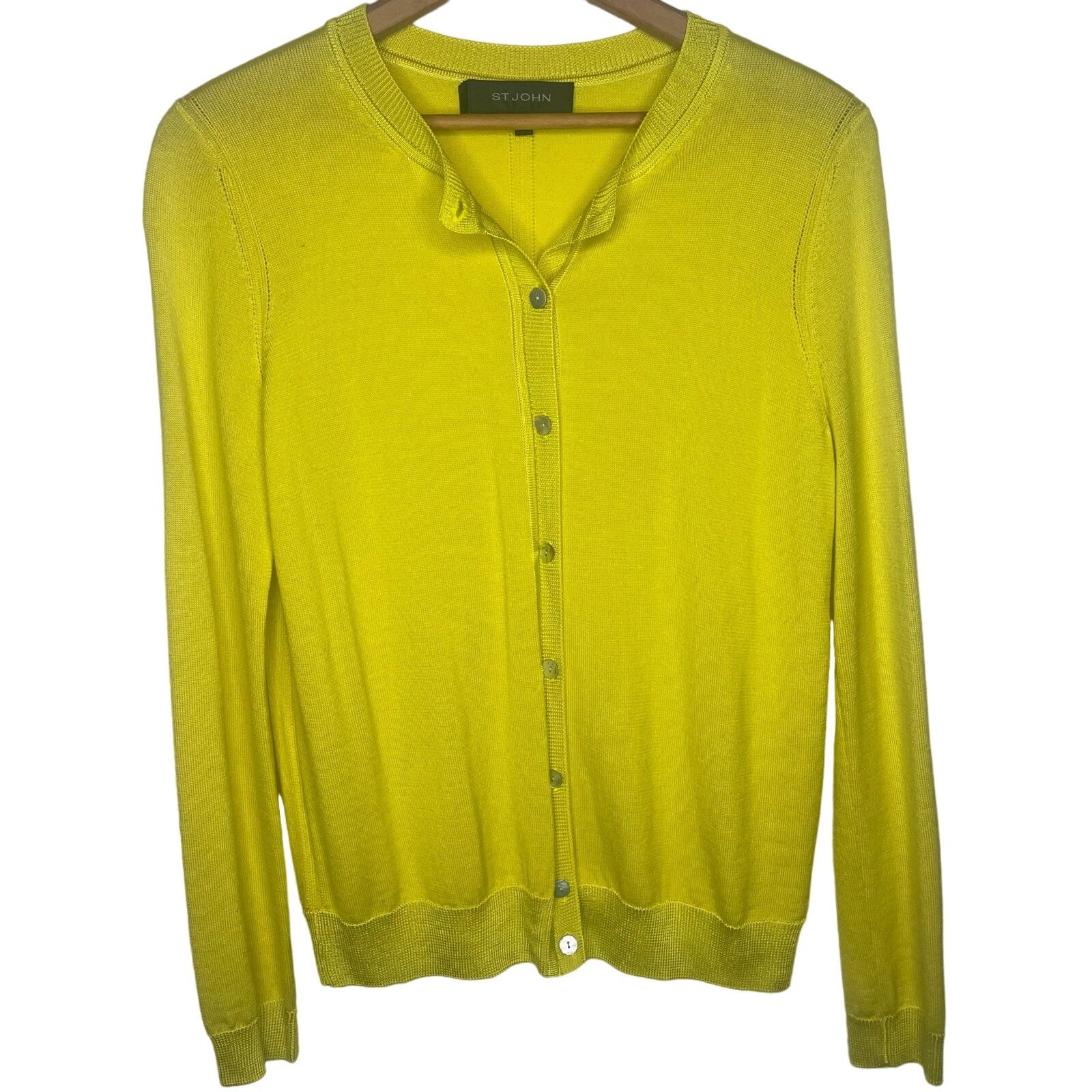 St. John NWOT St. John Button Up Cardigan Sweater Size S / US 4 / IT 40 - 1 Thumbnail