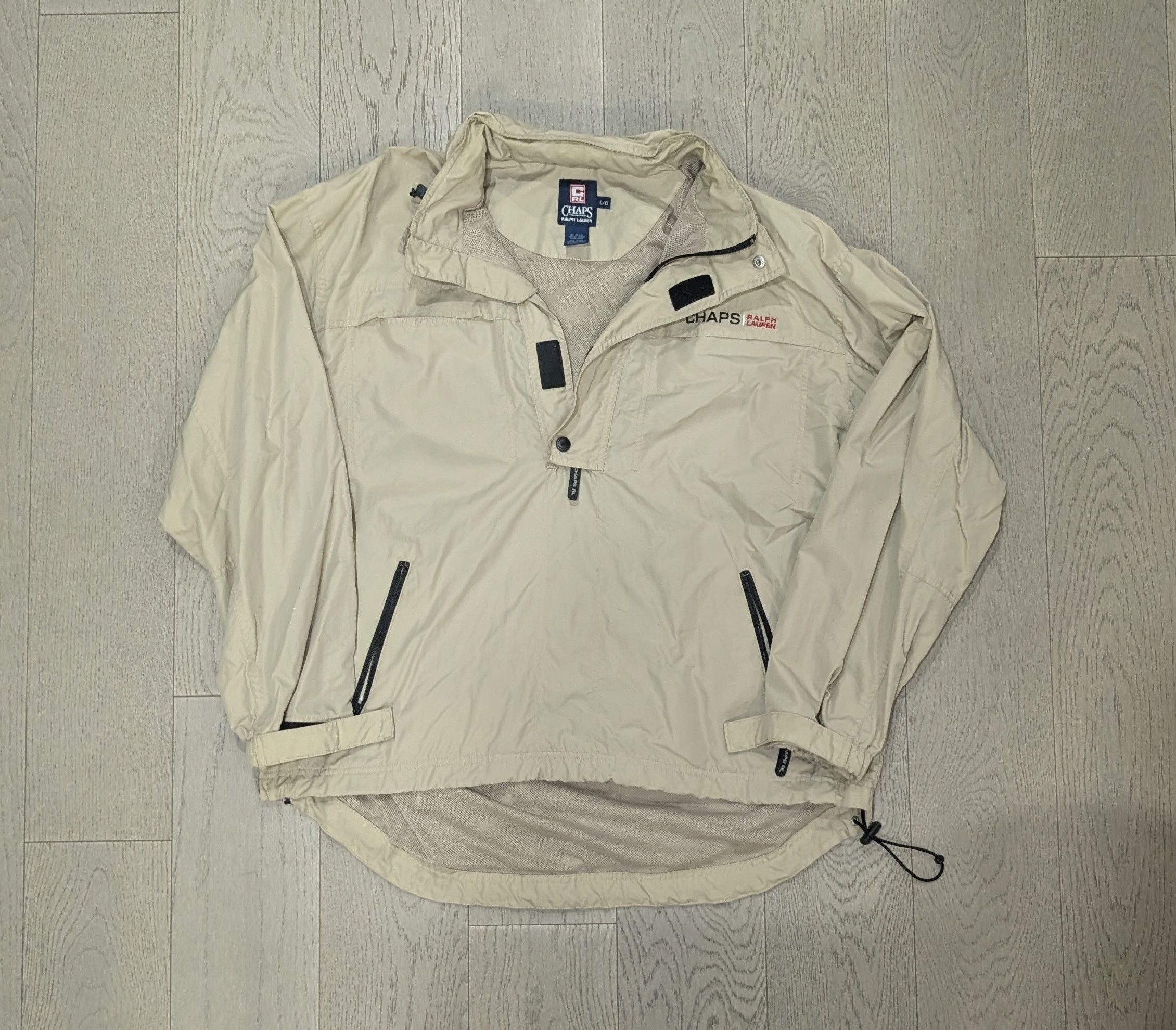 Chaps Ralph Lauren Vintage Chaps Ralph Lauren Quarter Zip Jacket Size US L / EU 52-54 / 3 - 1 Thumbnail