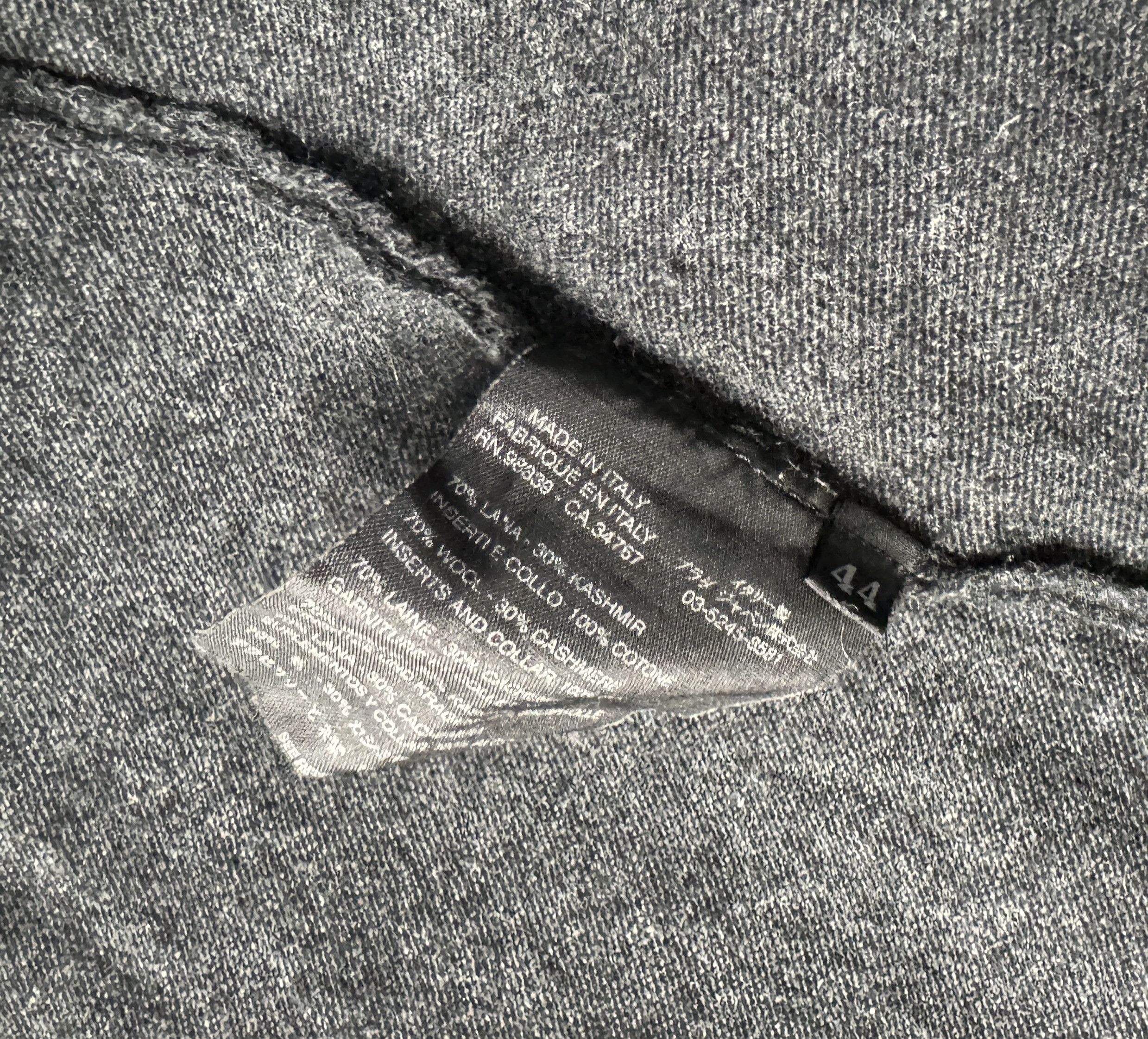 Prada PRADA Wool Sweater Jacket Cardigan Gray Size 44 Full Zip Size M / US 6-8 / IT 42-44 - 10 Thumbnail