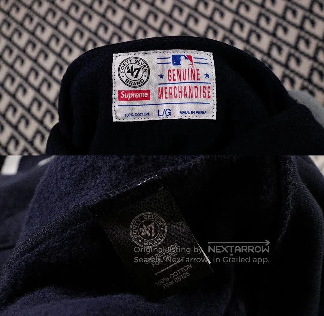 Supreme supreme x yankees hooded sweatshirt. Size US L / EU 52-54 / 3 - 6 Thumbnail