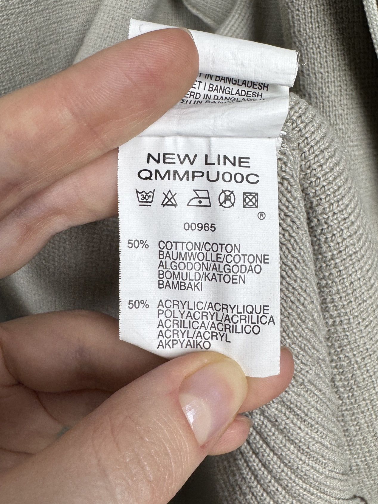 Quiksilver Quiksilver Boketto full-zip sweater cotton acrylic blend Size US M / EU 48-50 / 2 - 14 Thumbnail