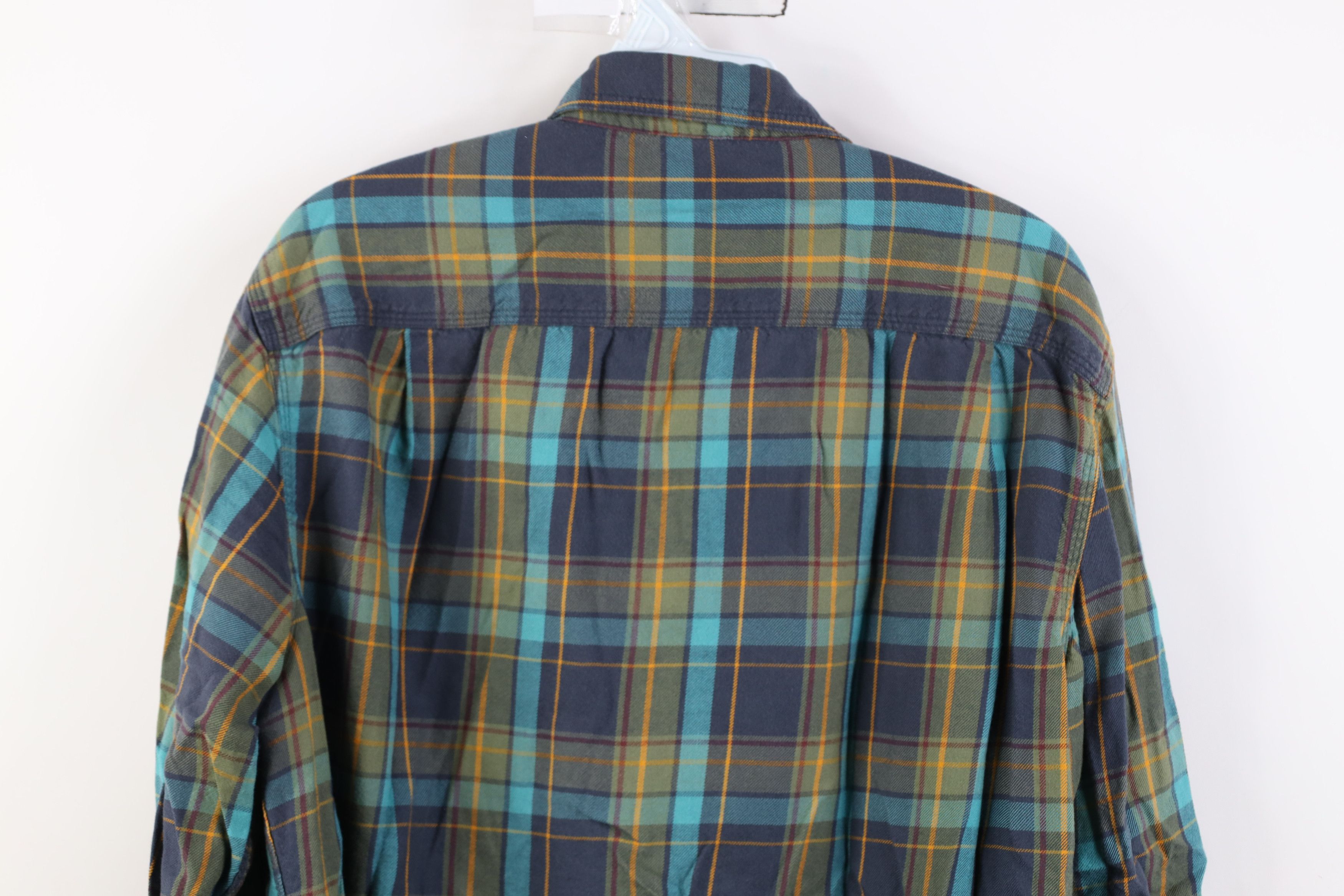 L.L. Bean Vintage LL Bean Slightly Fitted Flannel Button Down Shirt Size US M / EU 48-50 / 2 - 14 Thumbnail