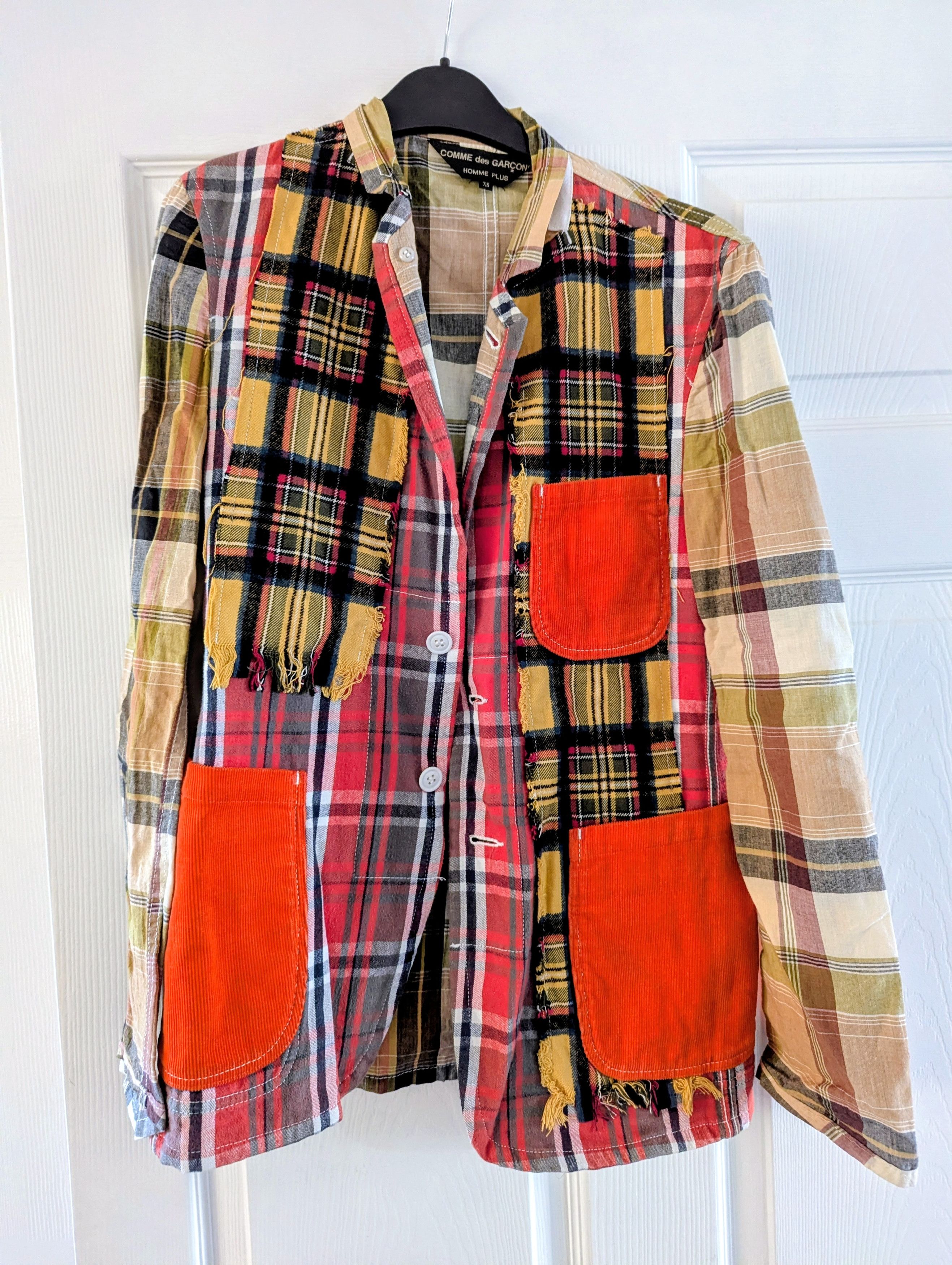 Comme des Garcons Comme Des Garcons Patchwork Shirt vintage Size UK12 Size M / US 6-8 / IT 42-44 - 1 Thumbnail