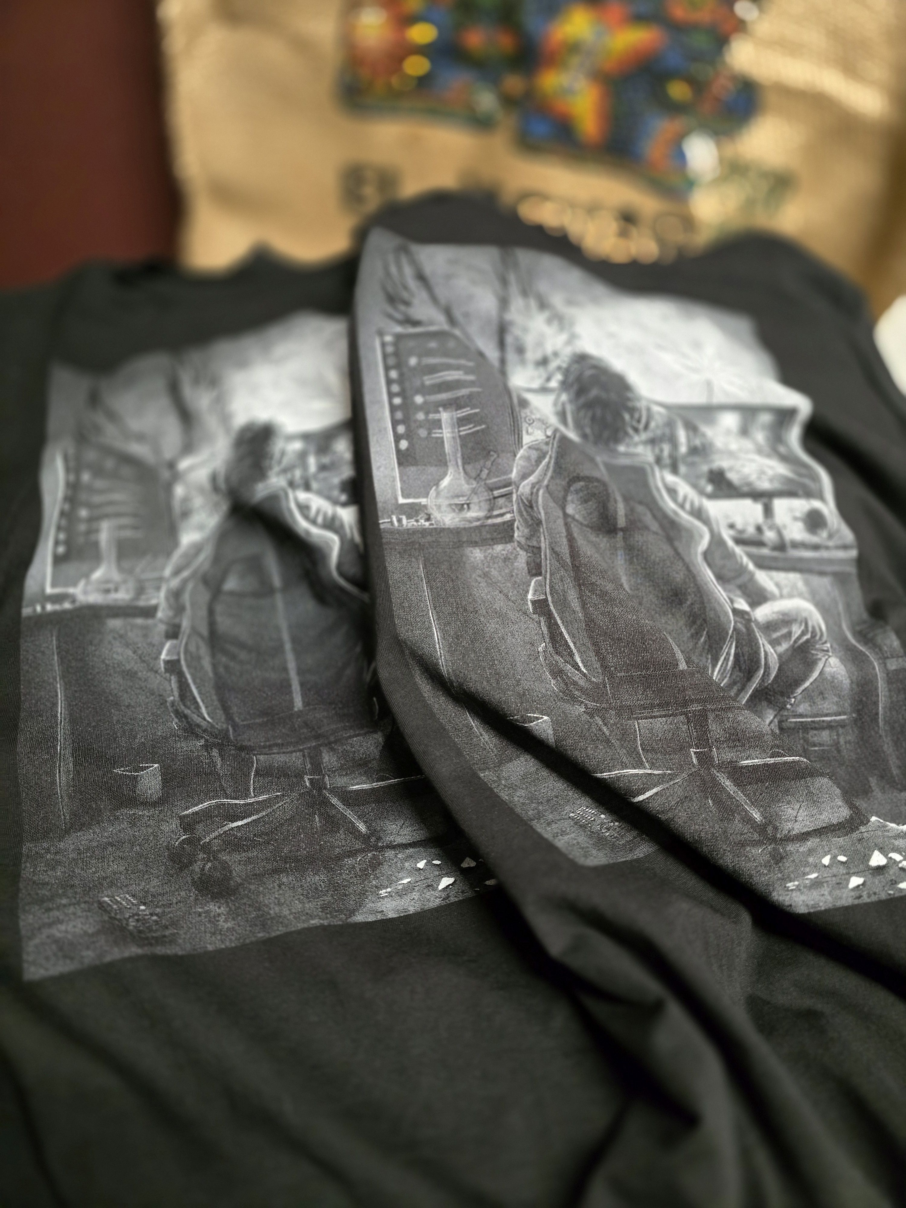 Designer provoc8™ T-Shirt - Unisex - 'The Dark Protocol' - Size L Size US L / EU 52-54 / 3 - 3 Thumbnail