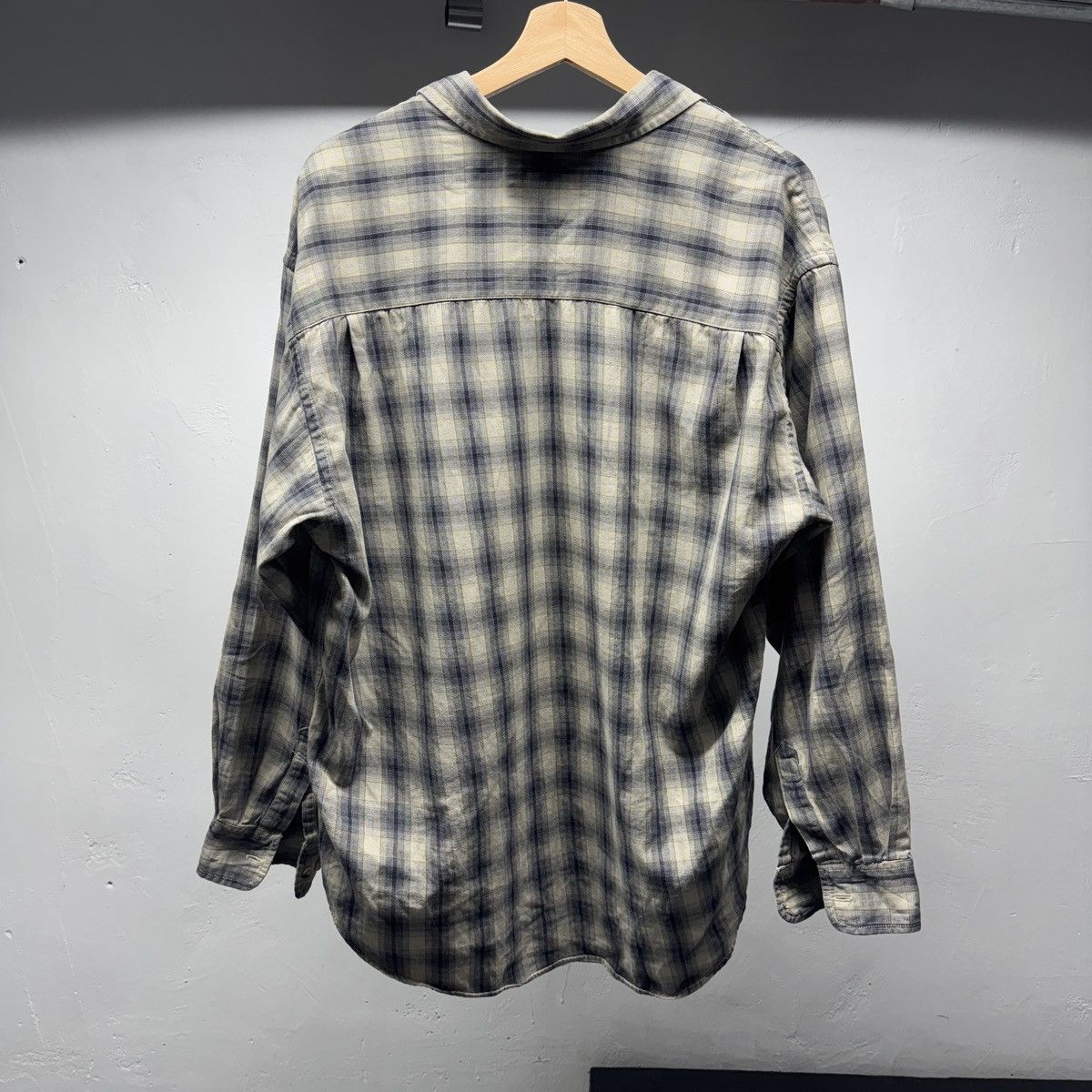 Vintage Vintage Faded Plaid Flannel Shirt ERD Grunge RRL Margiela Size US M / EU 48-50 / 2 - 2 Thumbnail