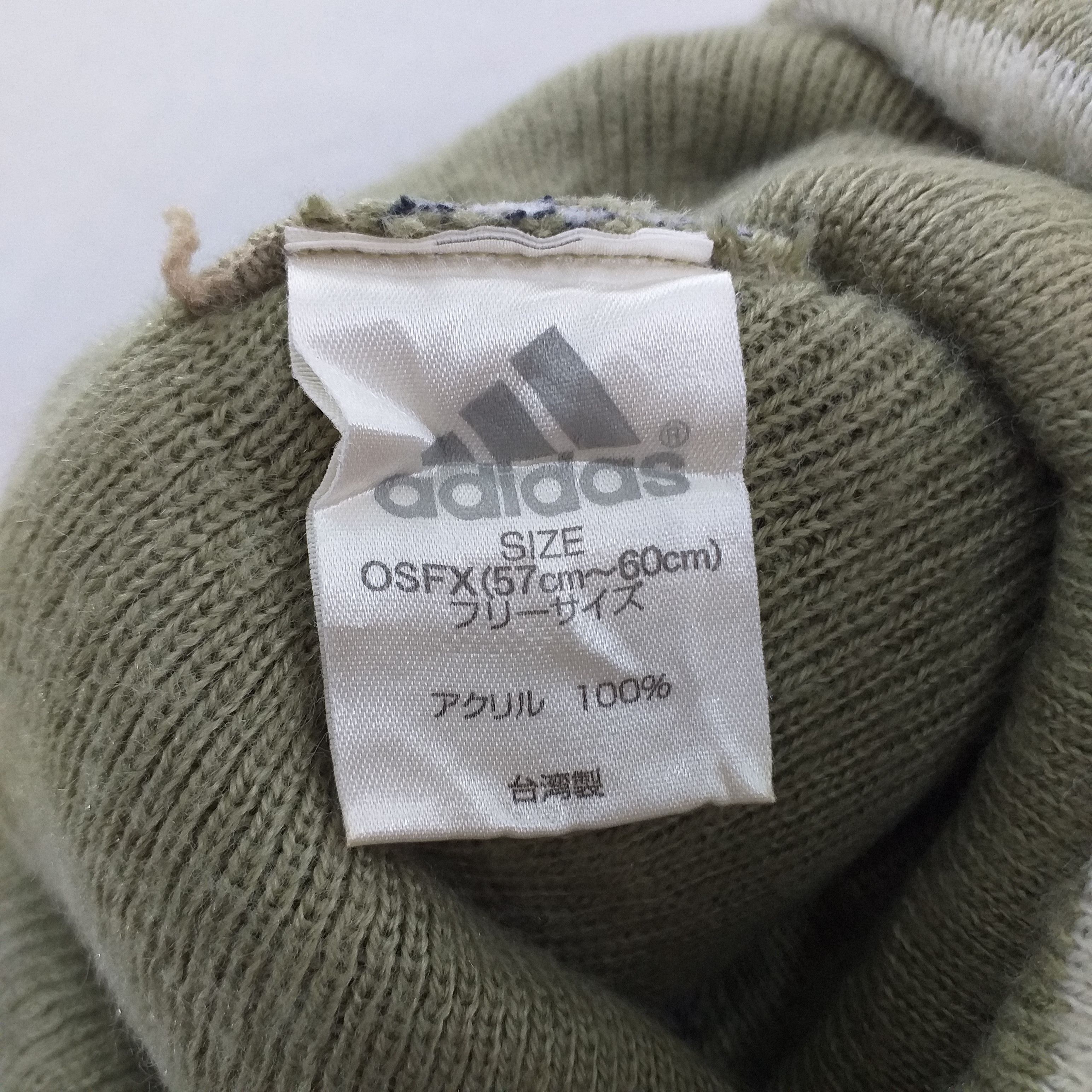 Adidas Vintage Adidas Plain Snow Cap Hat Beanie - BN196 Size ONE SIZE - 4 Thumbnail
