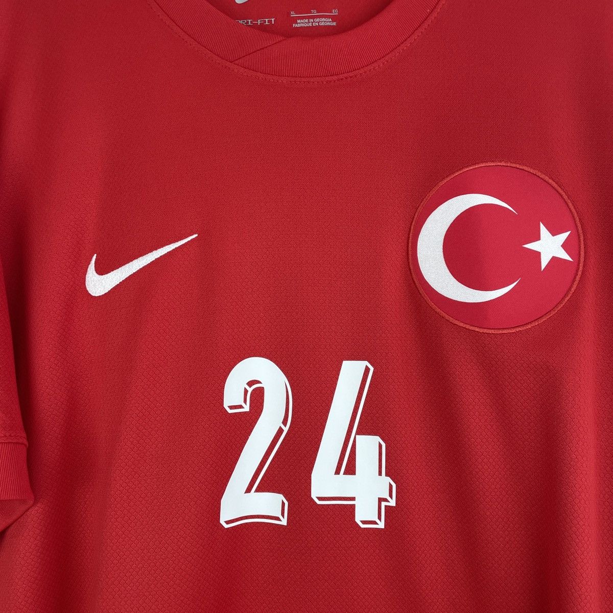 Nike Turkey Semih Kilicsoy Nike Jersey Shirt Men Euro 2024 sz XL Size US XL / EU 56 / 4 - 3 Thumbnail