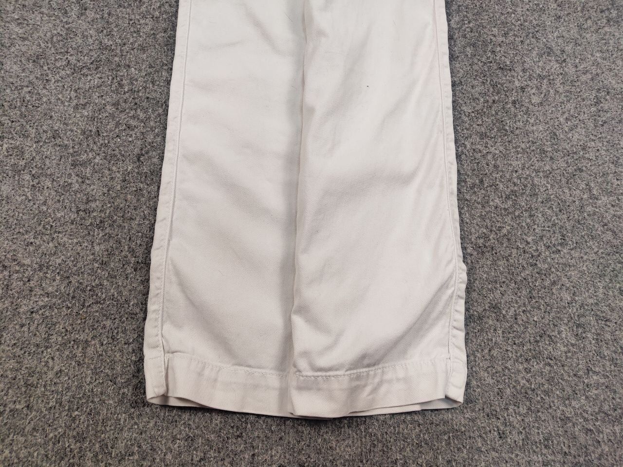 L.B.M. 1911 L.B.M.1911 Italy Design White Cotton Cargo Trouser Pants Size US 32 / EU 48 - 6 Thumbnail