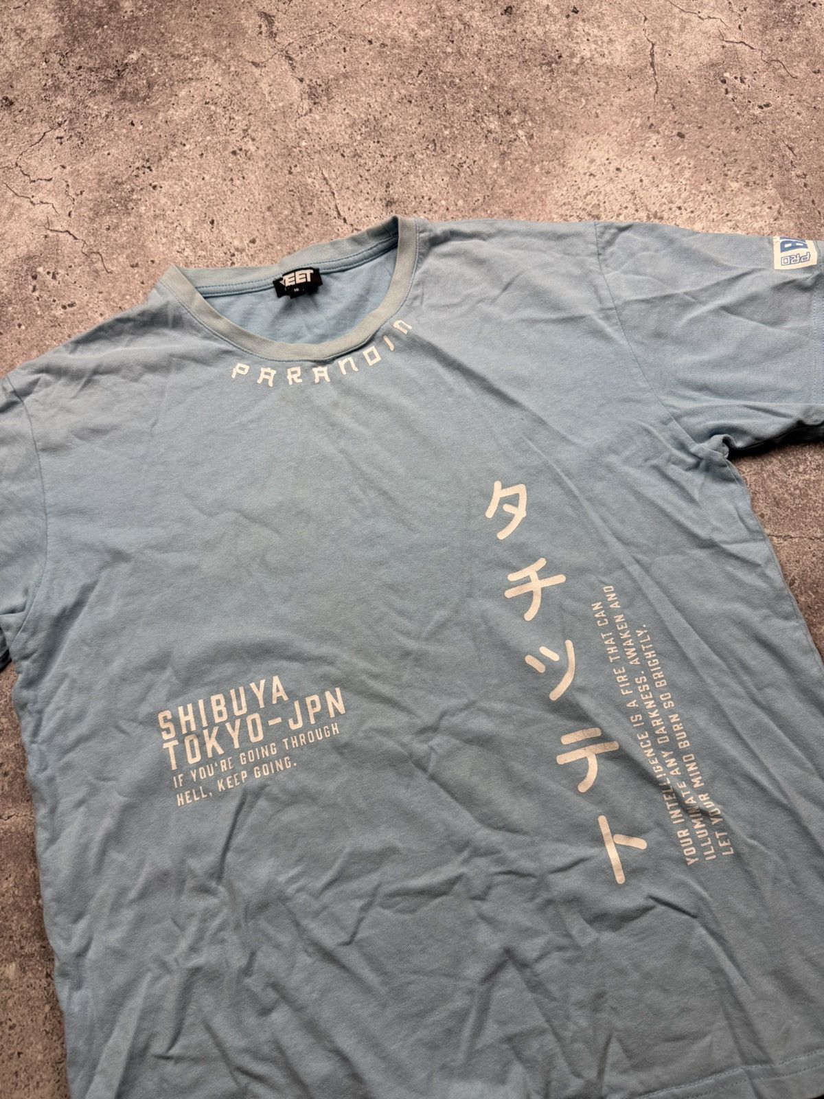 Japanese Brand JAPANESSE DRAGON SHIBUYA TOKYO JAPAN PARANOID SYMBOL SHIRT Size US S / EU 44-46 / 1 - 8 Thumbnail