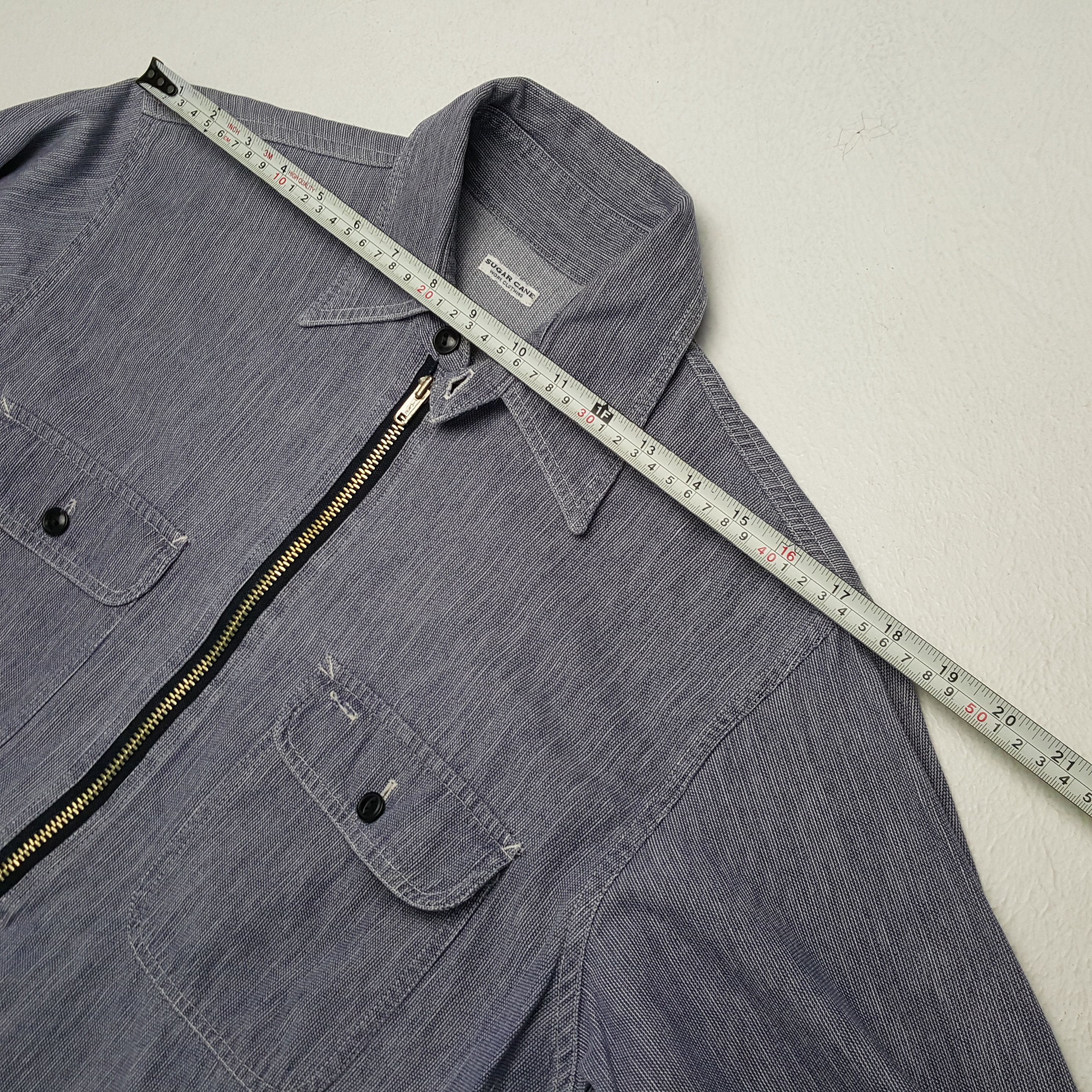 Japanese Brand × Sugar Cane × Vintage SUGAR CANE Shirt Japanese Brand Double Pocket Design Size US L / EU 52-54 / 3 - 4 Thumbnail