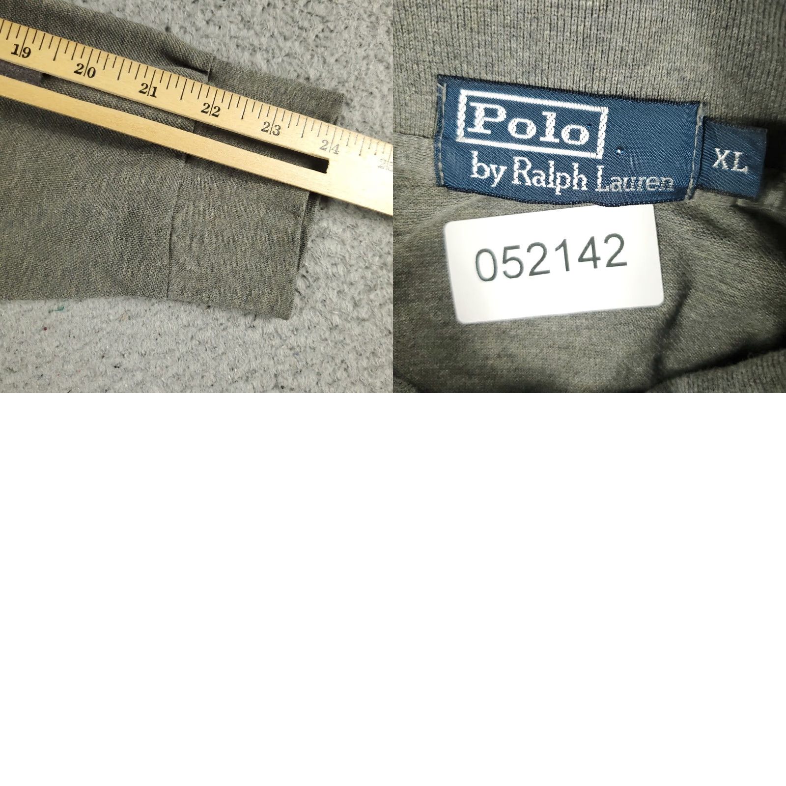 Ralph Lauren Ralph Lauren Polo Shirt Mens XL Gray Pony Casual Long Sleeve Size US XL / EU 56 / 4 - 8 Thumbnail