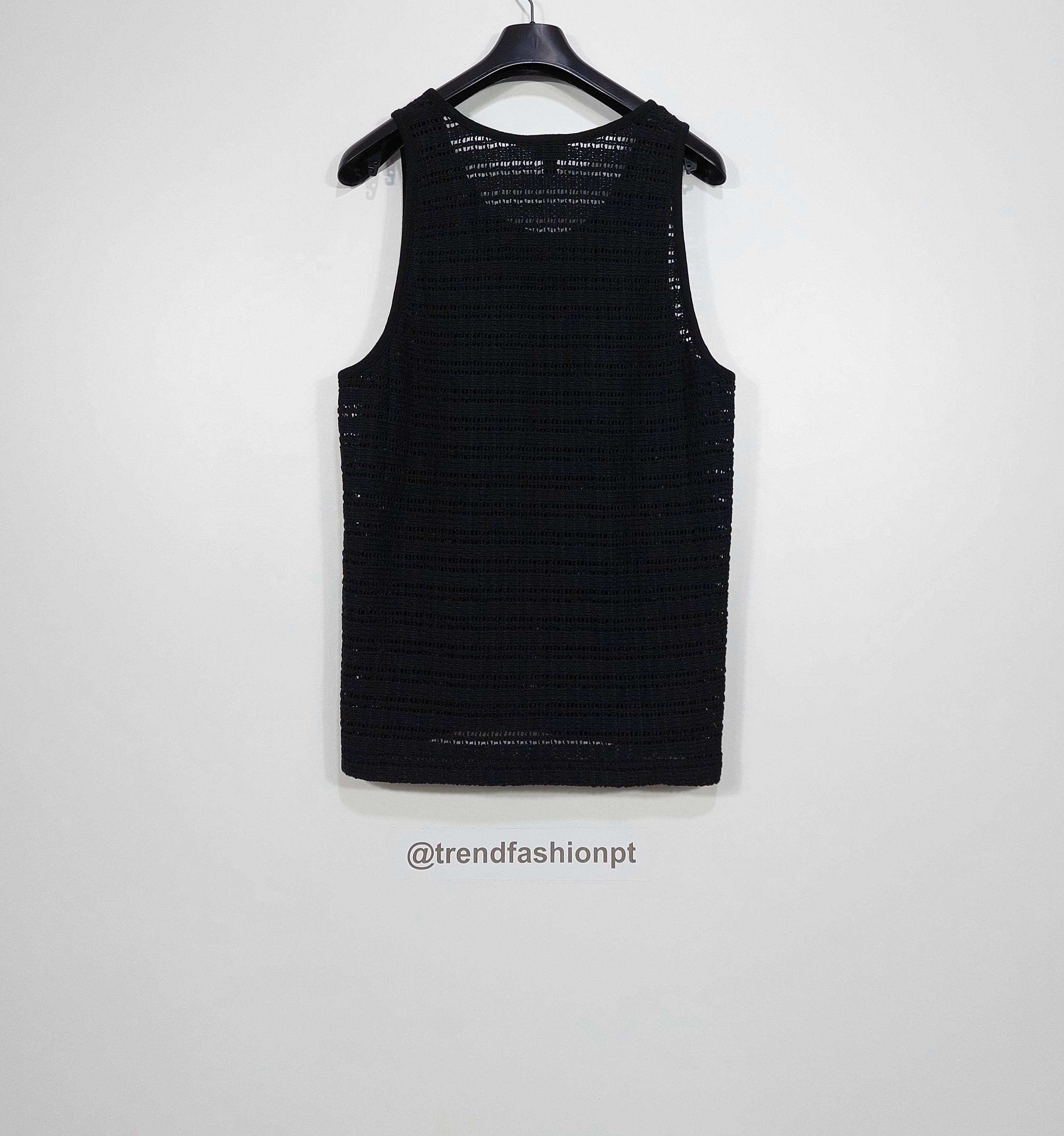 Todd Snyder open stitch sleeveless sweat vest - black XL Size US XL / EU 56 / 4 - 6 Thumbnail