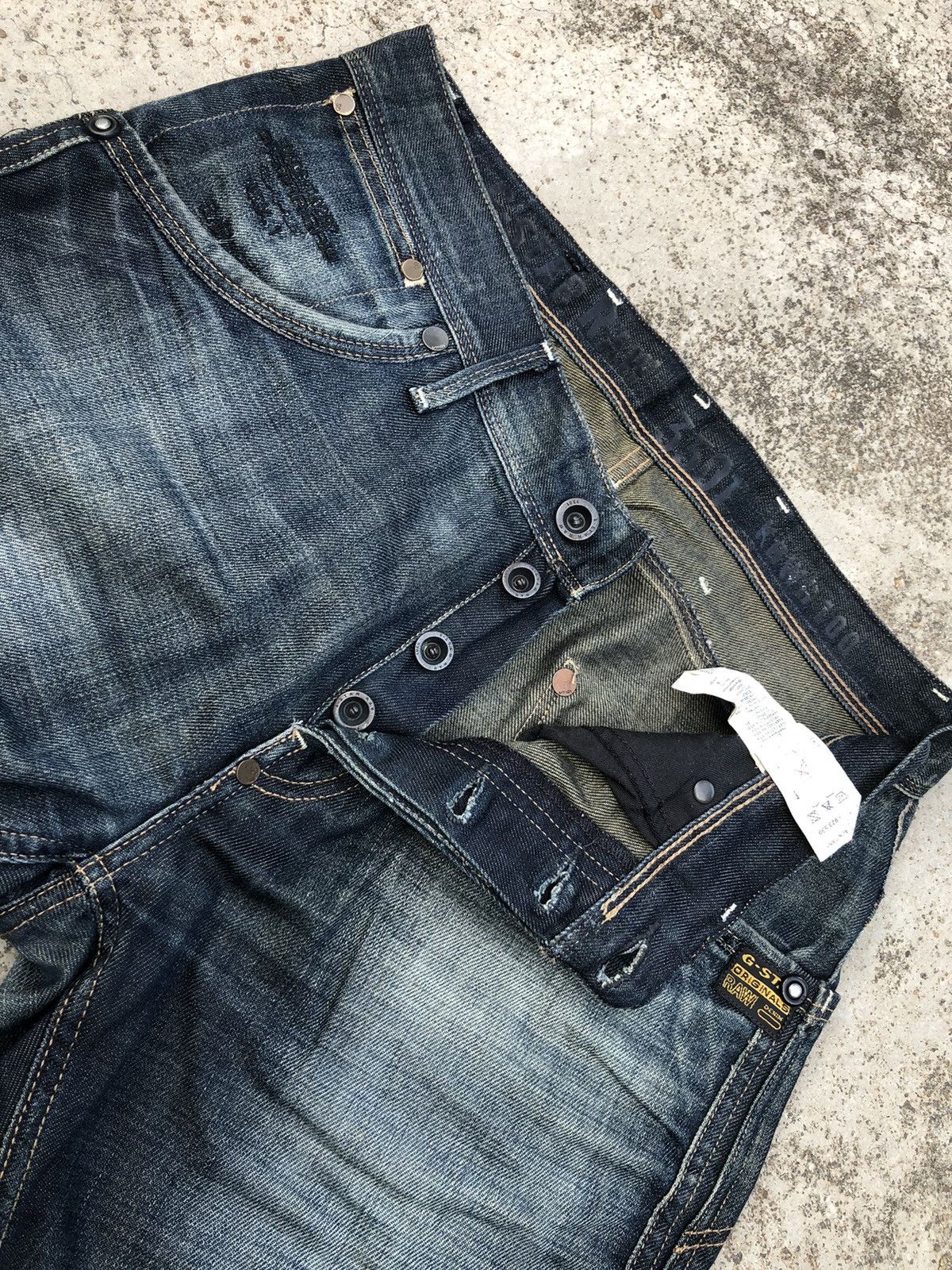 G-Star GSTAR WASHED BLUE DENIM Size US 32 / EU 48 - 3 Thumbnail