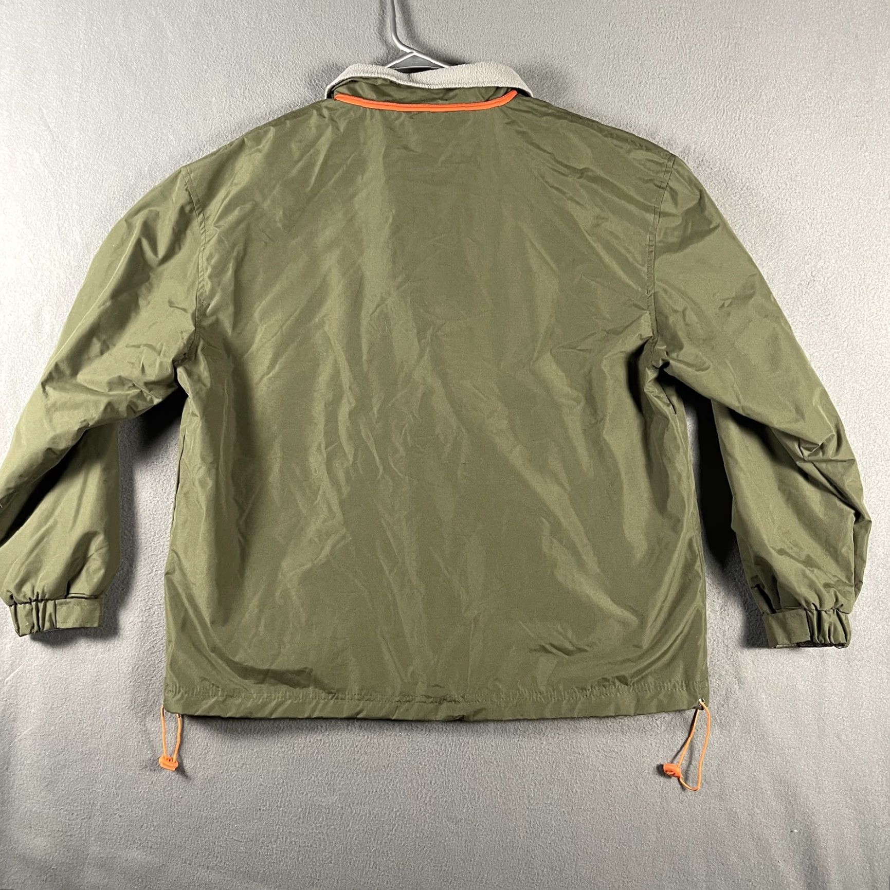 Vintage VINTAGE Arctic Circle Enterprises Jacket Mens Large Green Reversible Fleece Lined Windbreaker Coat Size US L / EU 52-54 / 3 - 6 Thumbnail