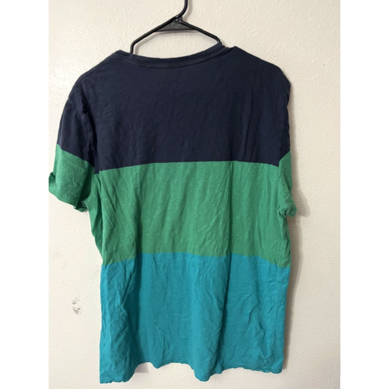 American Eagle Outfitters American Eagle Outfitters Shirt Men Large Multicolor Striped Short Sleeve Pocket Tee Size US L / EU 52-54 / 3 - 3 Thumbnail