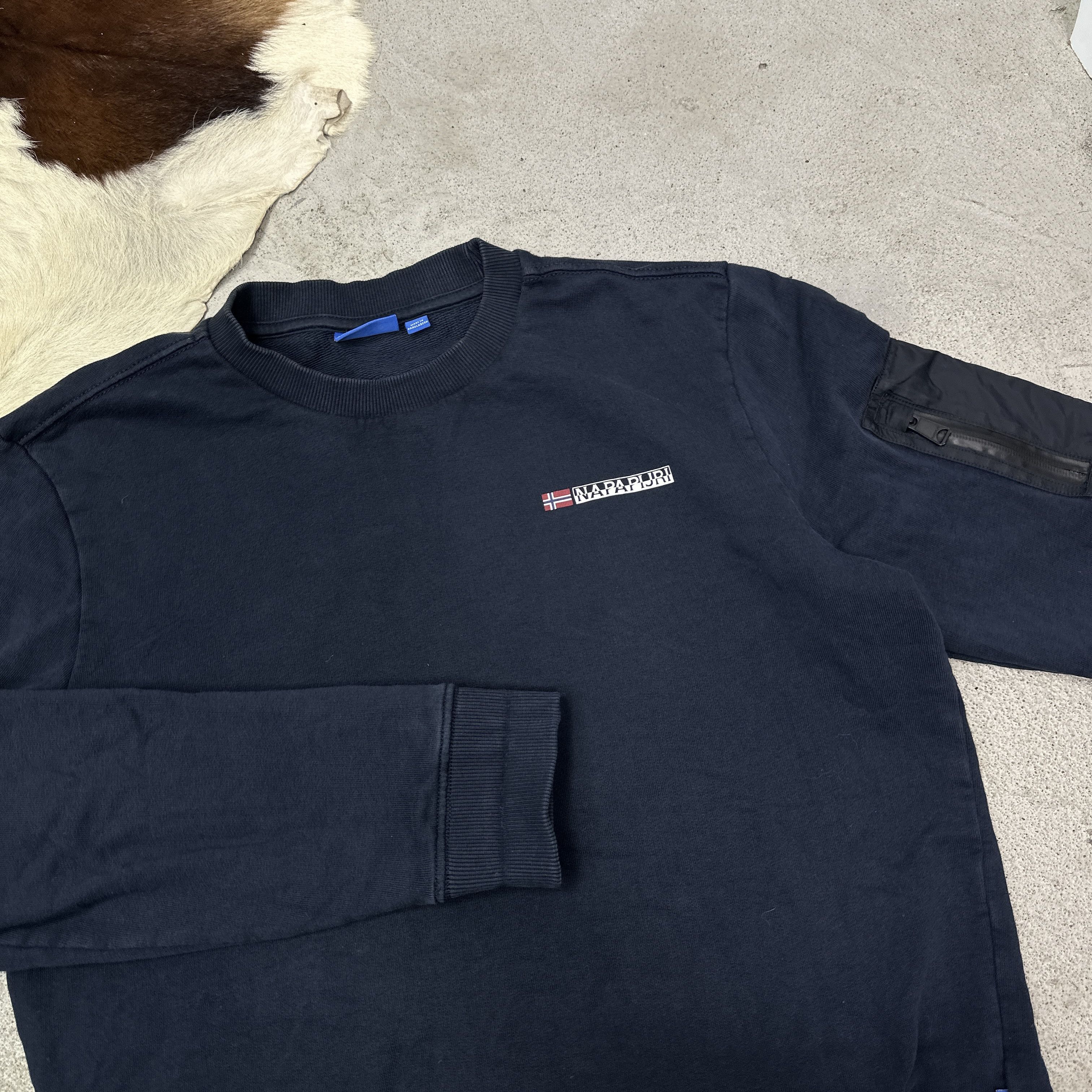 Napapijri Vintage Streetwear Sporty Napapijri Sweatshirt Y2K Size US M / EU 48-50 / 2 - 6 Thumbnail