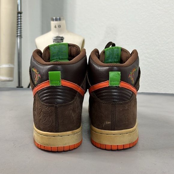Nike 314385-281 Nike Dunk High Premium Sneaker High Tops 06 Cind Size US 9 / EU 42 - 6 Thumbnail
