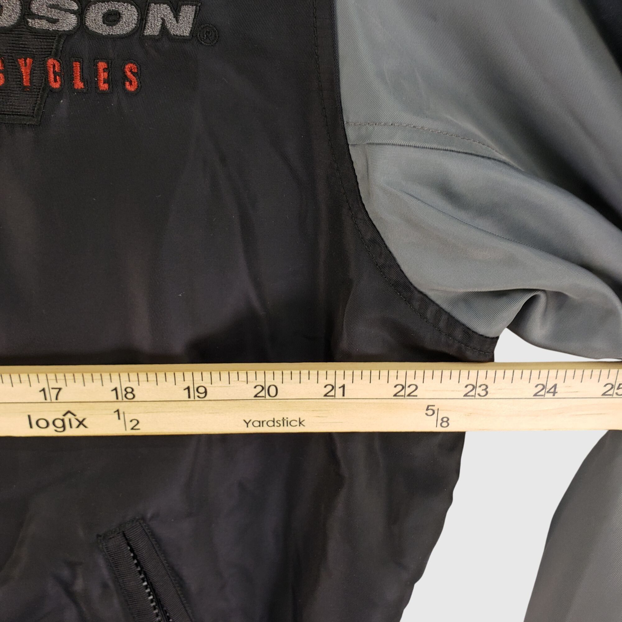 Harley Davidson Vintage Harley-Davidson Bomber Jacket With Embroidered Logos Size US M / EU 48-50 / 2 - 9 Thumbnail