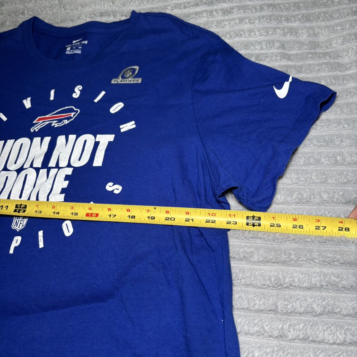 Nike Nike Buffalo Bills Men's 2xL Won Not Done Conference Champ Size US XXL / EU 58 / 5 - 5 Thumbnail