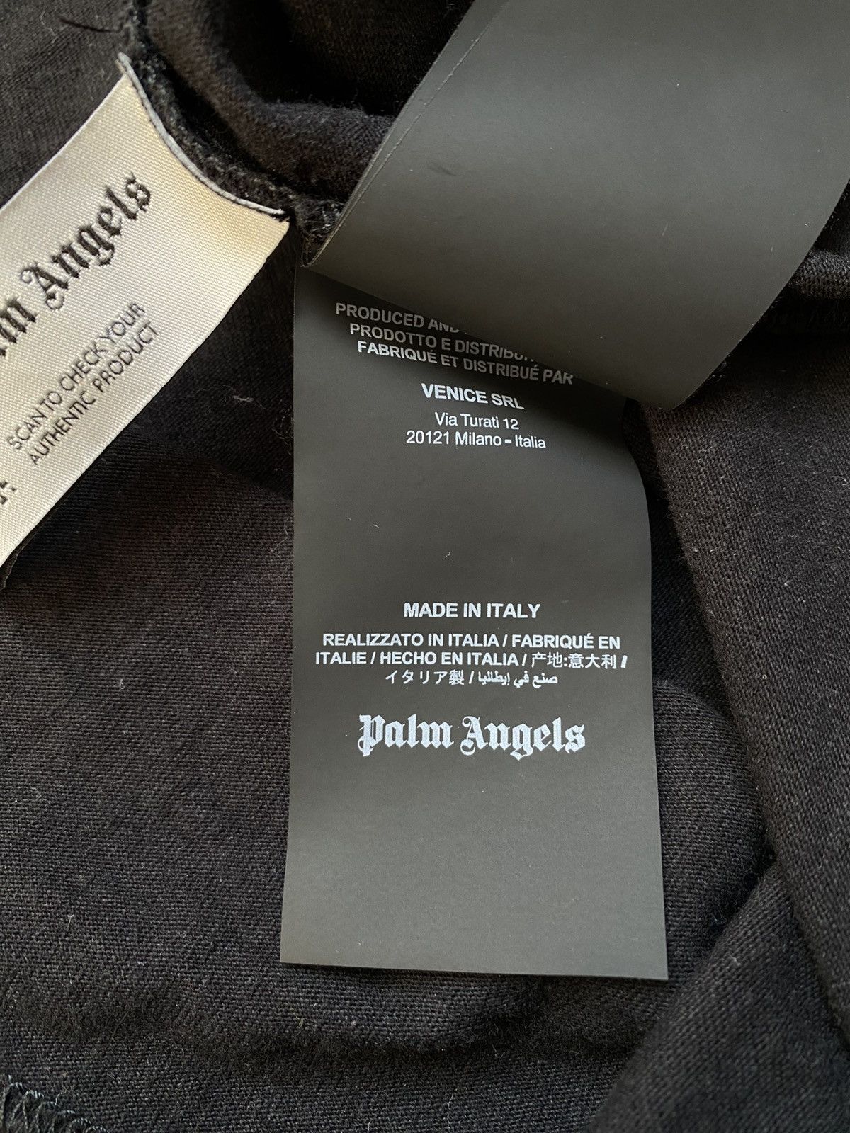 Palm Angels Palm Angels Pierced Heart T-Shirt Size US XXL / EU 58 / 5 - 5 Thumbnail