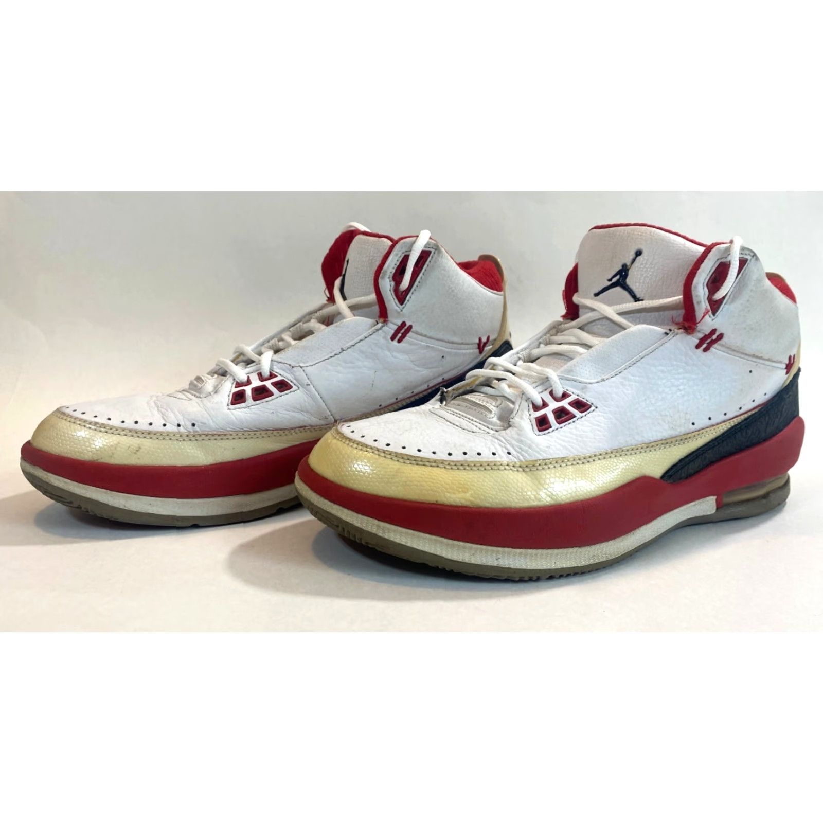 Nike VINTAGE Nike Air Jordan 2.5 Retro Team White Varsity Red 331987-103 Size US 10.5, UK 9.5, EUR 44.5 Men Sneaker High Top Shoes Mens Size US 10 / EU 43 - 3 Thumbnail