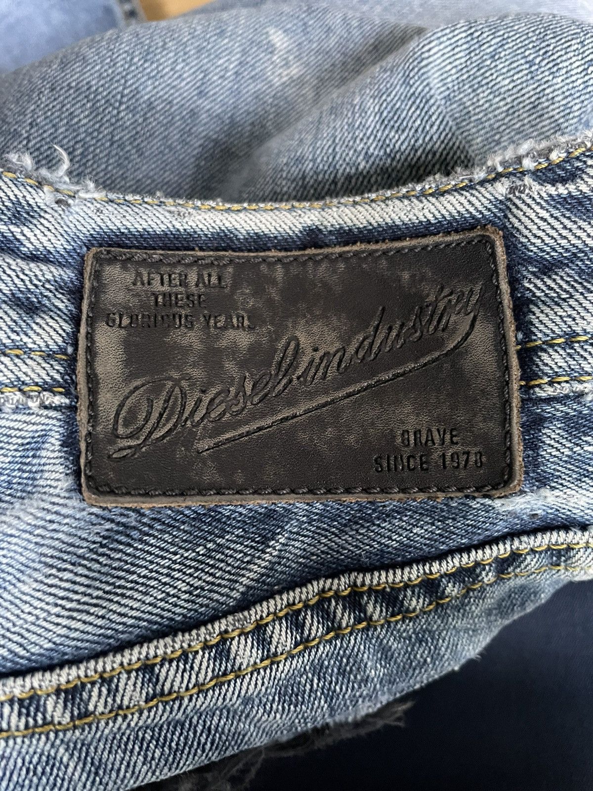 Diesel Vintage Y2K Diesel Flare Denim Jeans Size US 36 / EU 52 - 20 Thumbnail