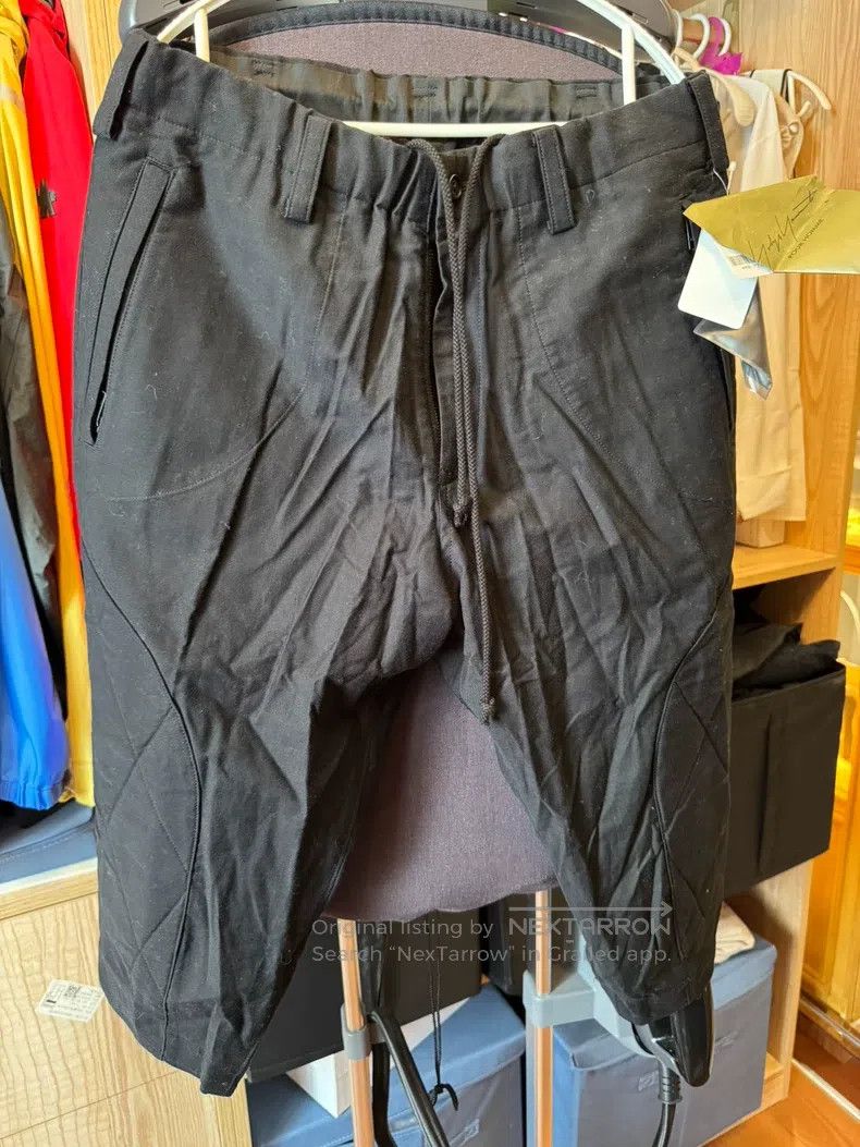 Yohji Yamamoto Yohji Yamamoto size 2 Black Scandal pants Size US 28 / EU 44 - 1 Thumbnail