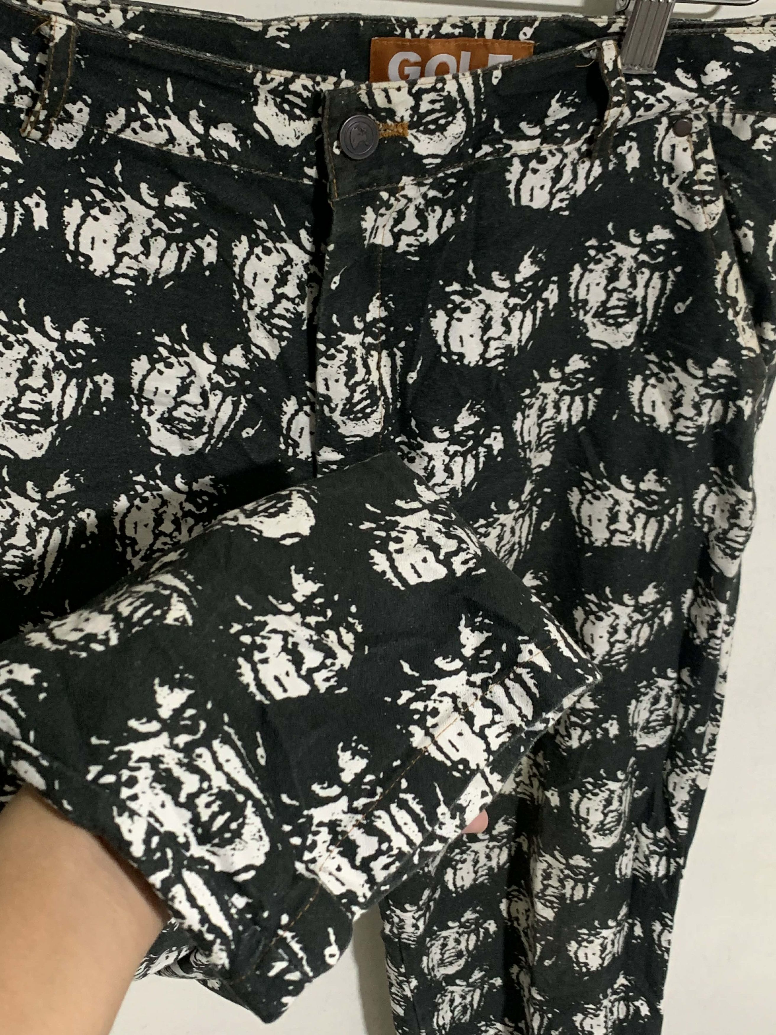 Golf Wang Golf Wang X Tyler The Creater Punk Face Pants Size US 31 - 3 Thumbnail