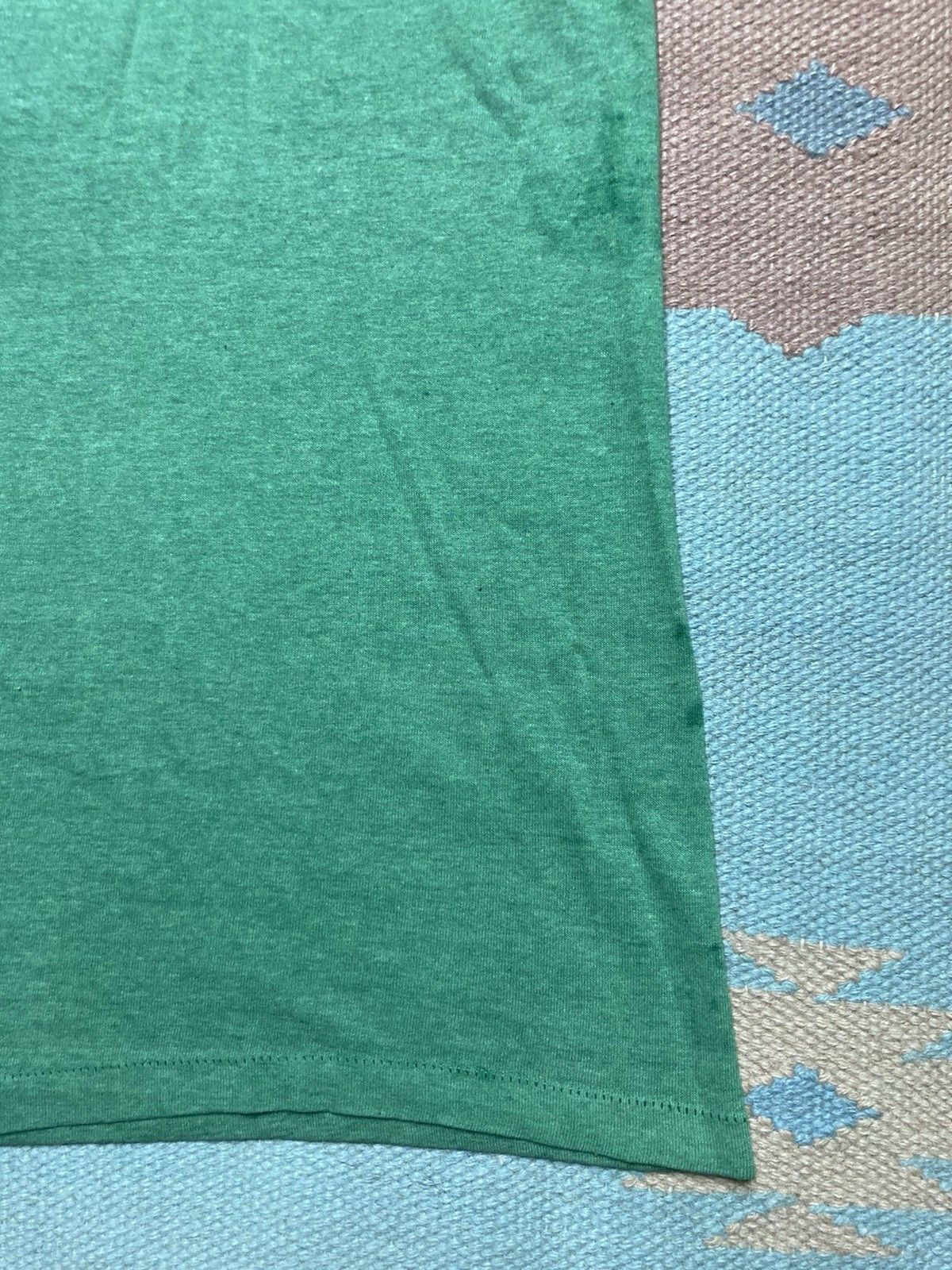Vintage 70s 80s t shirt S.A.A.P. faded worn thin single stitch large Size US L / EU 52-54 / 3 - 10 Thumbnail