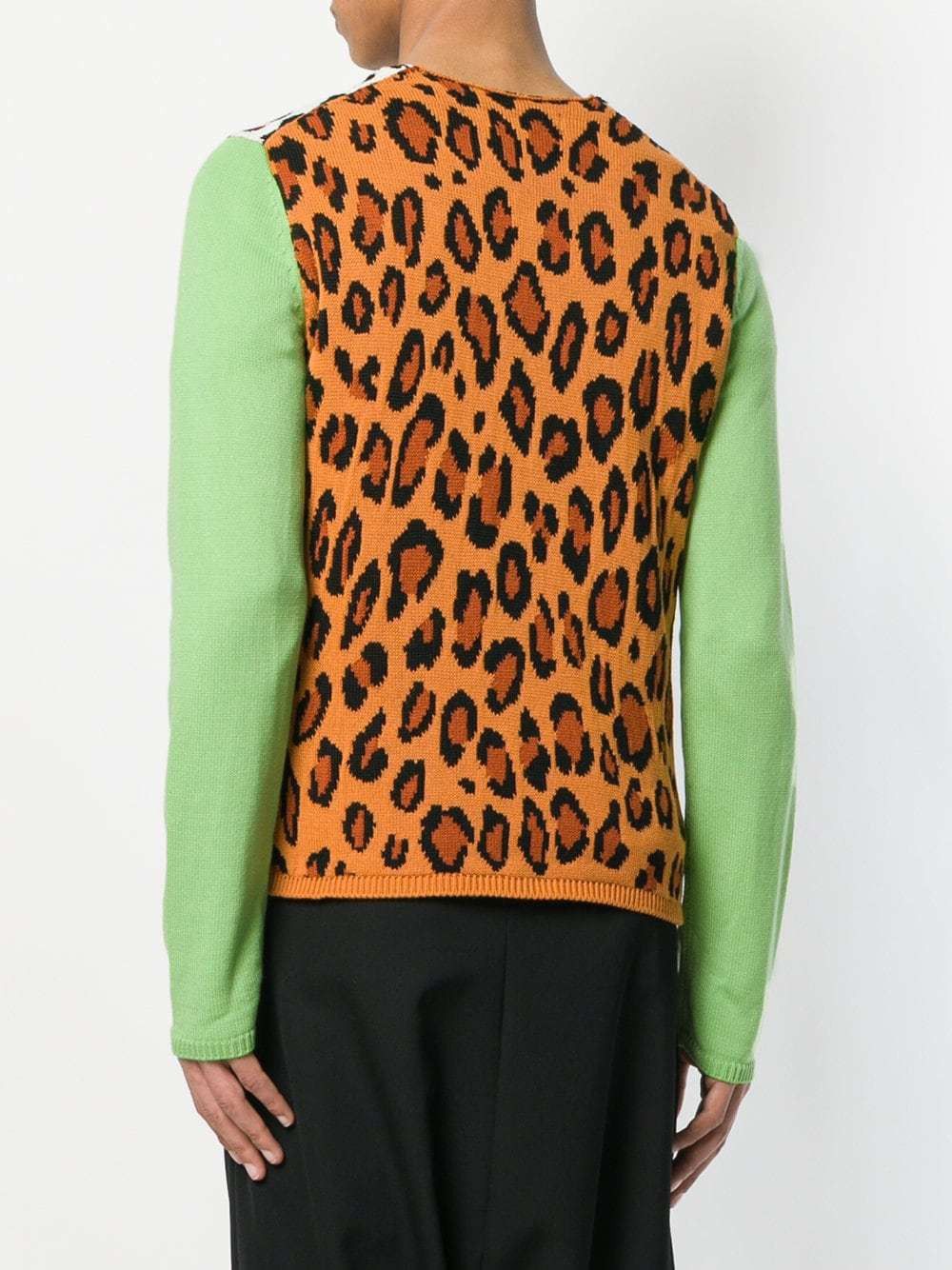 Comme des Garcons Homme Plus Comme Des Garcons Homme Plus AD17 Leopard Sweater Size US M / EU 48-50 / 2 - 6 Thumbnail