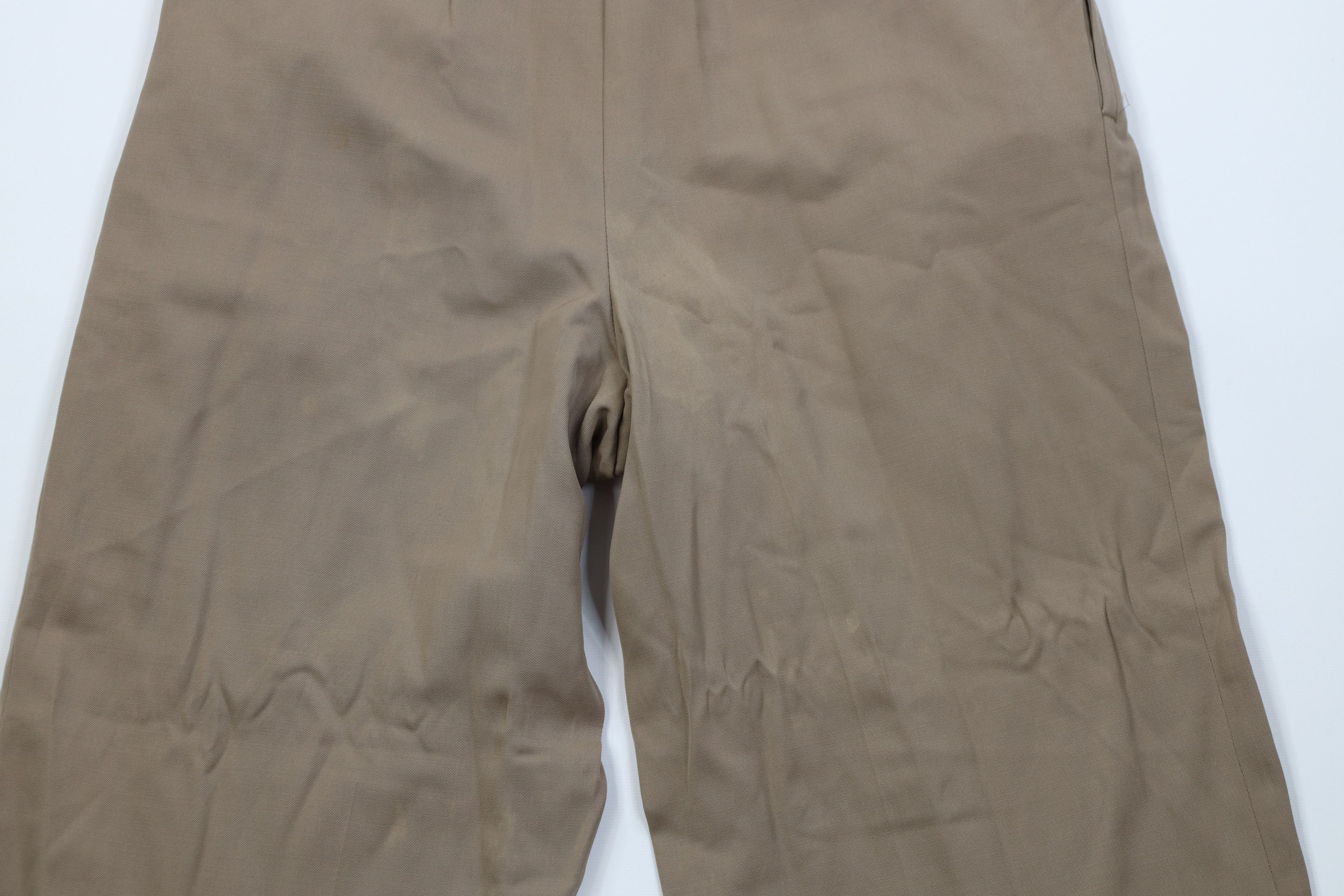 Ralph Lauren Vintage 70s Ralph Lauren Pleated Wide Leg Chino Pants USA Size US 32 / EU 48 - 14 Thumbnail