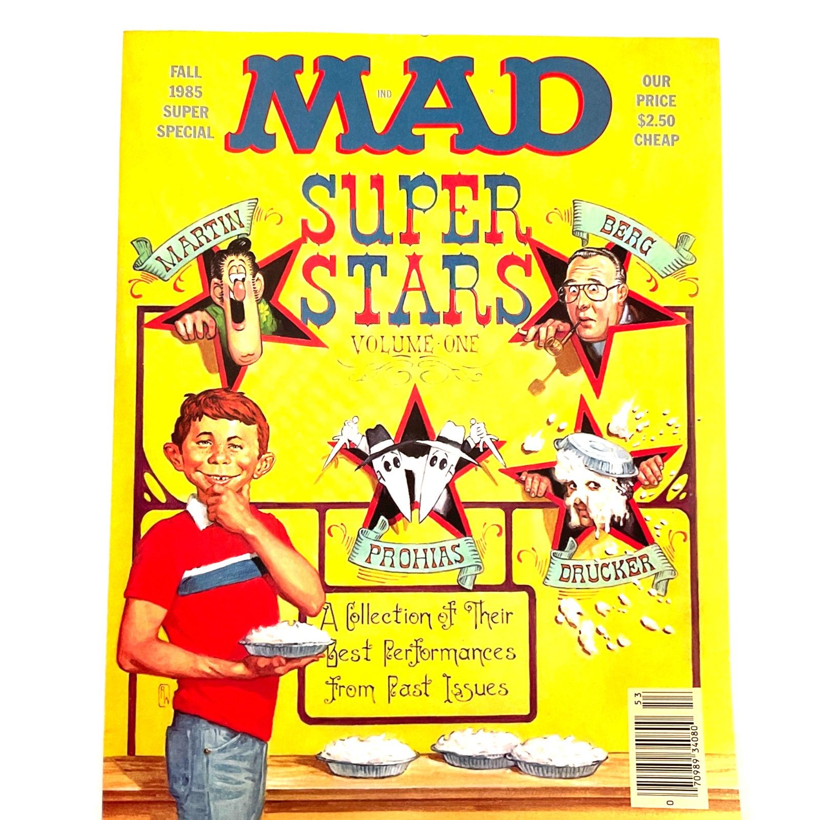 Other Mad Magazine Super Special Fall 1985 Vintage SuperStars Vol1 Size ONE SIZE - 1 Thumbnail