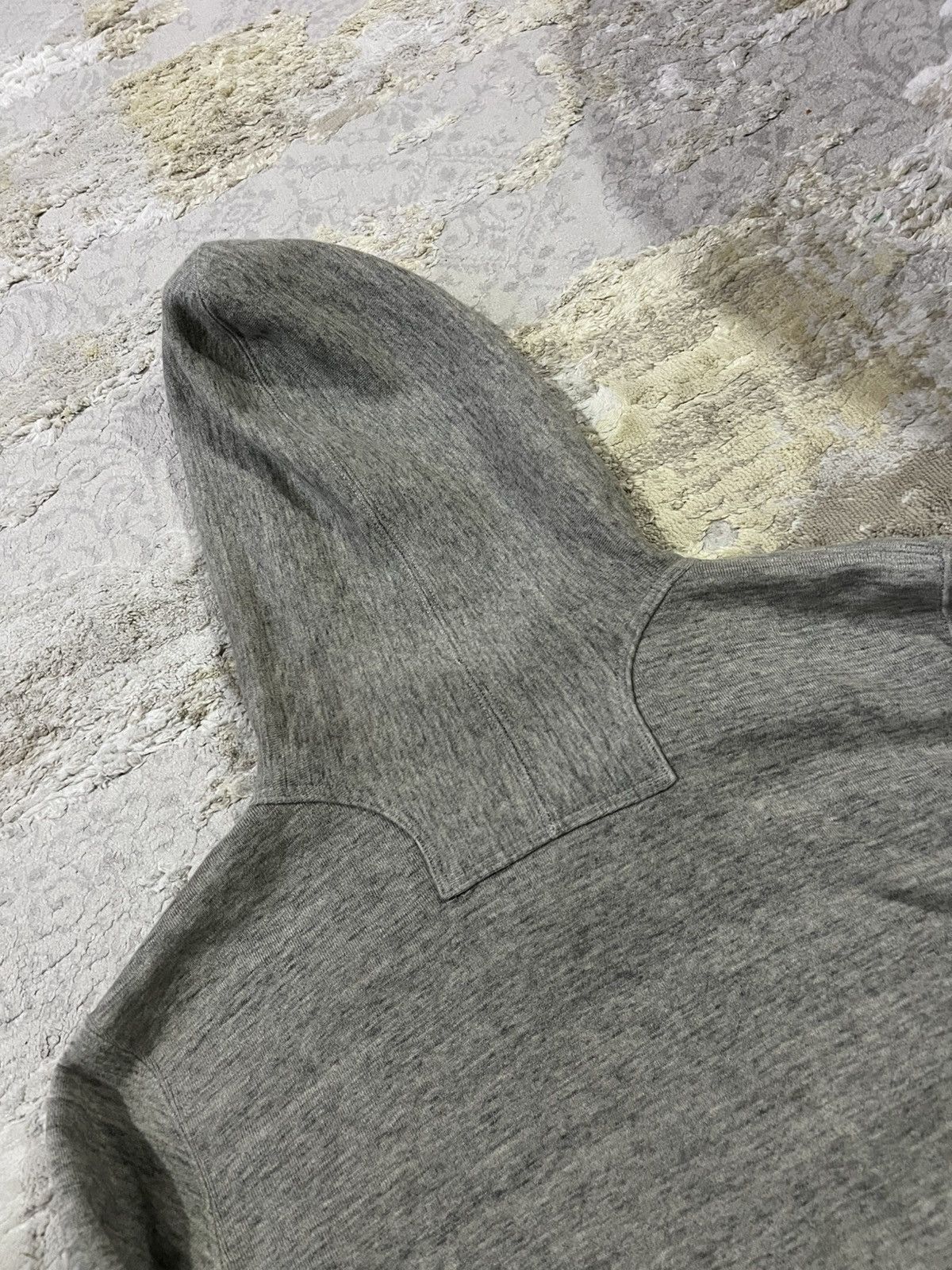 Beams Plus × Loopwheeler Vintage AfterHood Loop Wheel Salt Pepper Hoodie Paul Smith Size US M / EU 48-50 / 2 - 5 Thumbnail