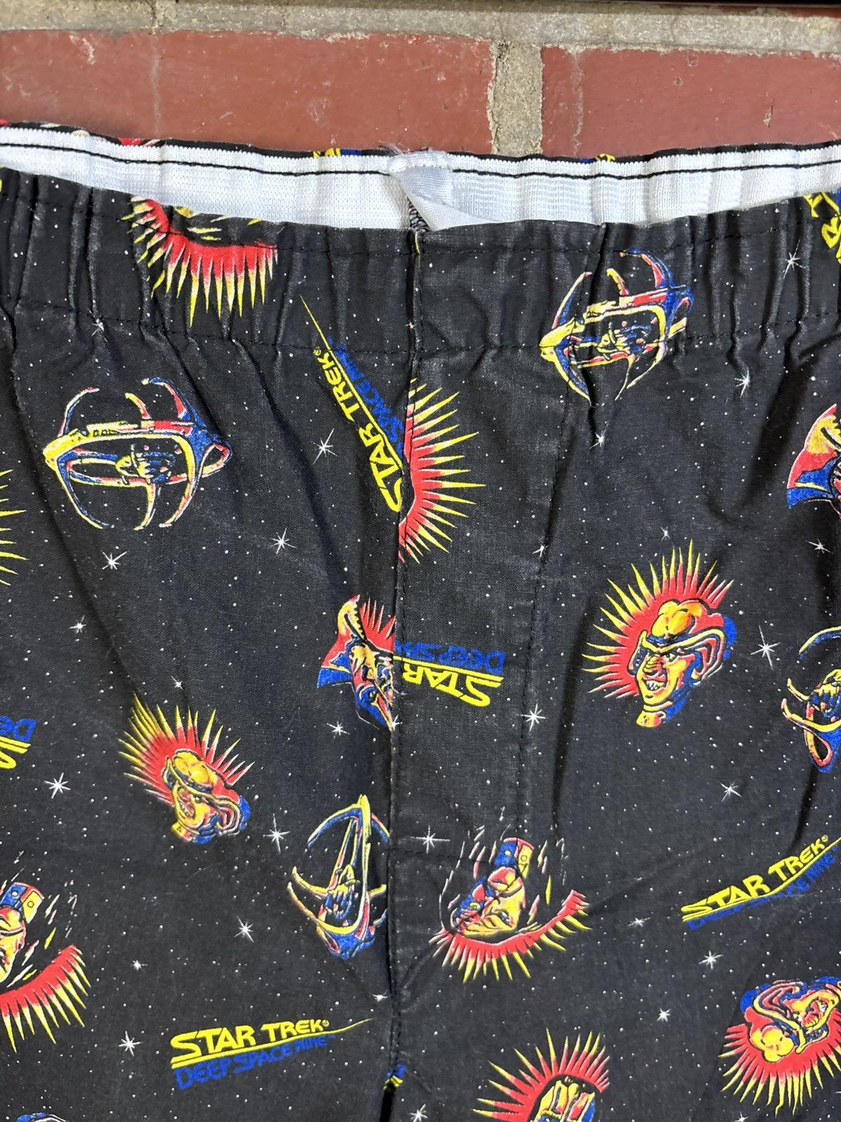 Other Vintage 90s Star Trek Deep Space Nine Boxer Shorts USA Sz XL Size US 36 / EU 52 - 3 Thumbnail