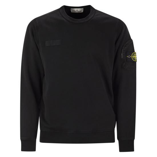 Stone Island STONE ISLAND Men Sweater K1S156100003 BLACK Size US S / EU 44-46 / 1 - 1 Thumbnail