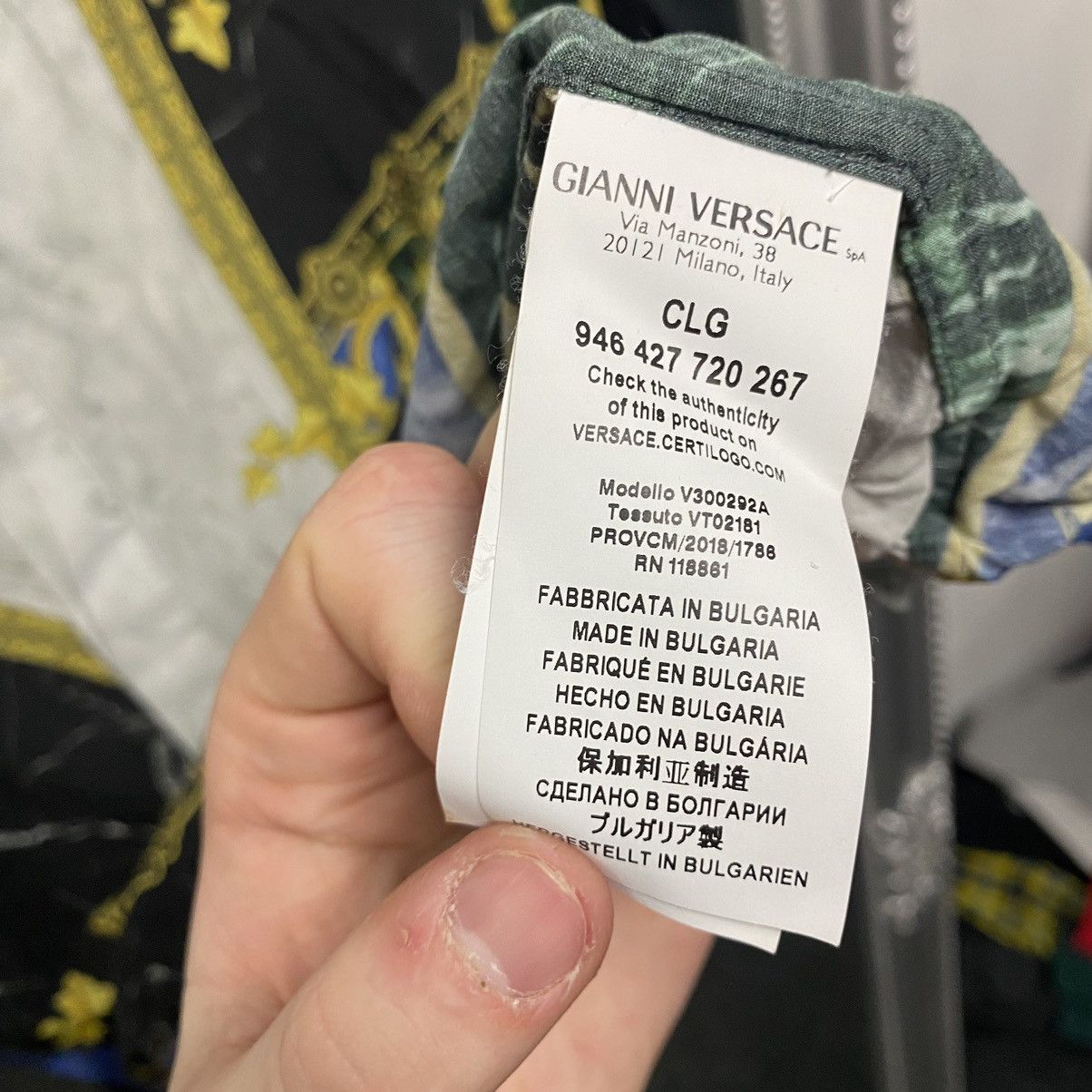 Versace Versace Collechion Shirt Size US M / EU 48-50 / 2 - 7 Thumbnail